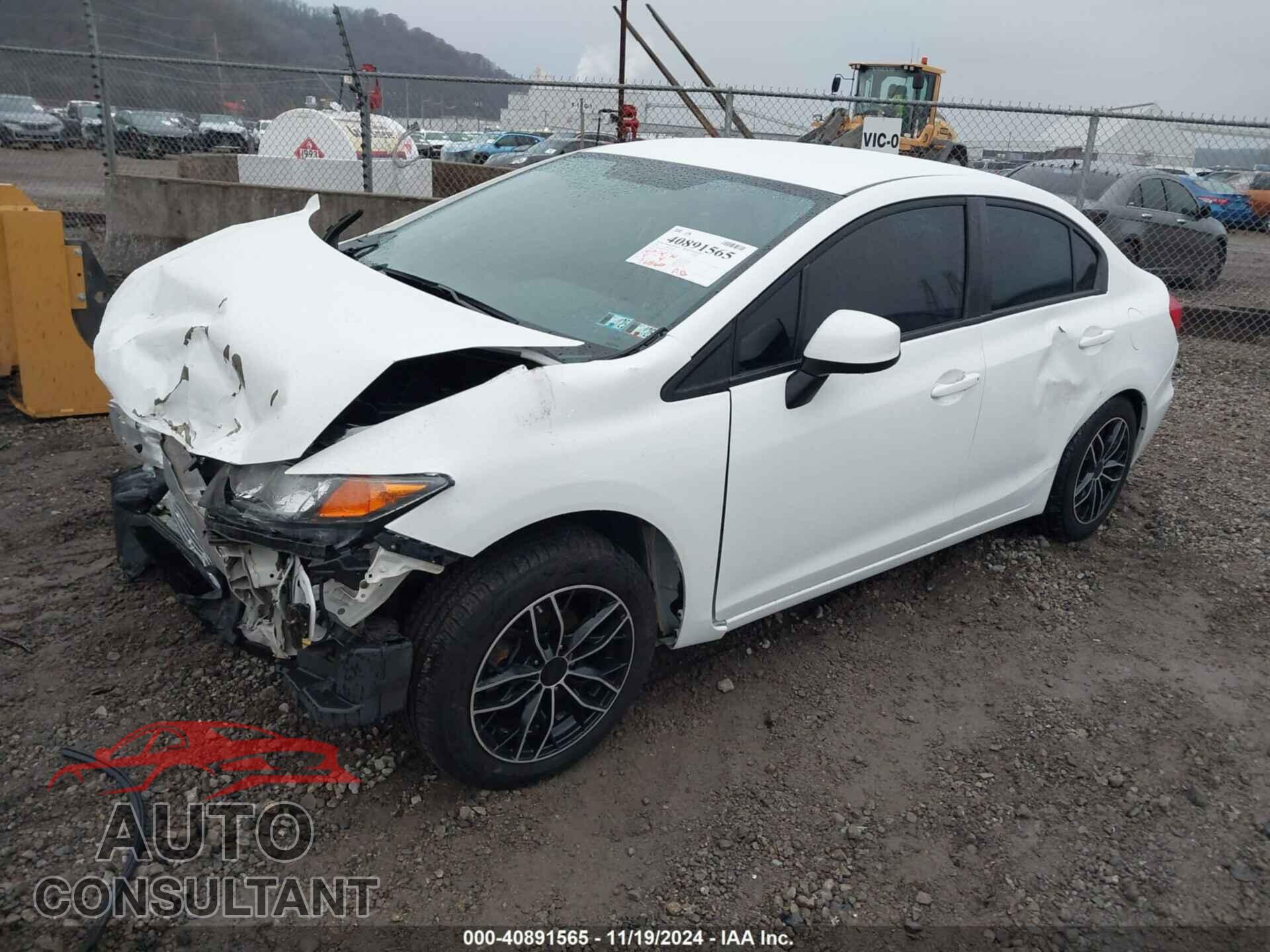 HONDA CIVIC 2012 - 19XFB2F59CE360110