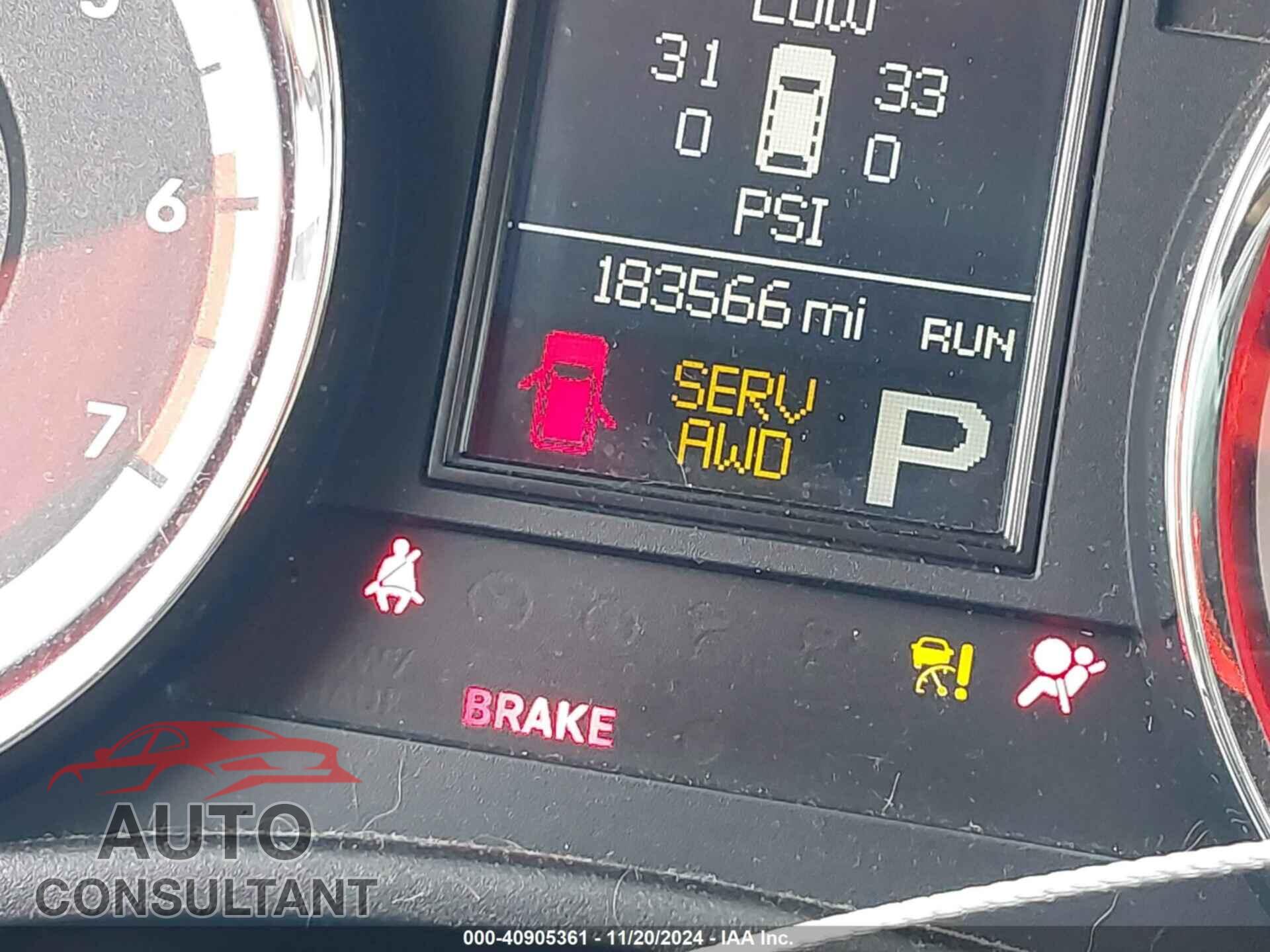 DODGE DURANGO 2012 - 1C4SDJET6CC183073