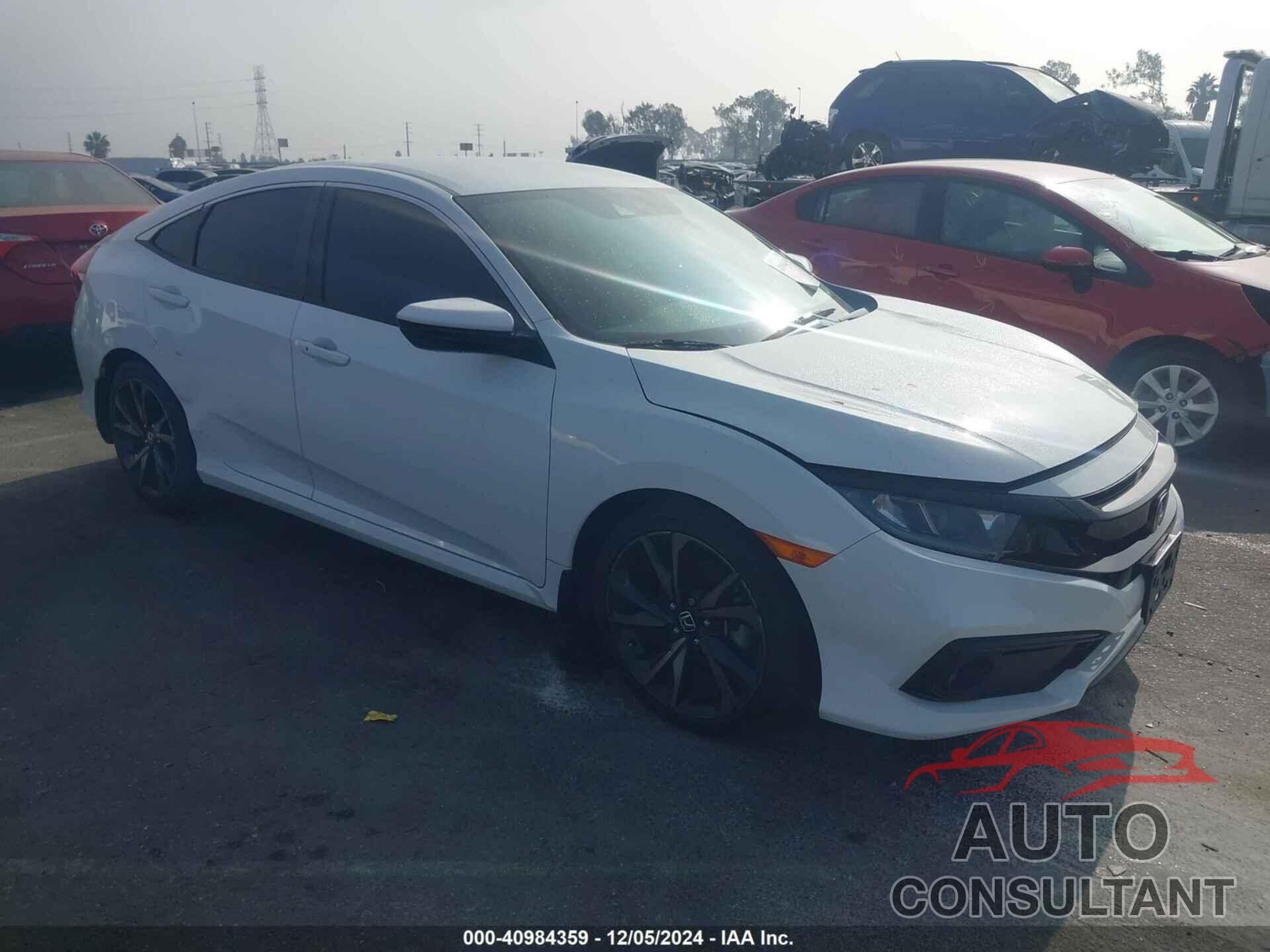 HONDA CIVIC 2019 - 2HGFC2F86KH527566