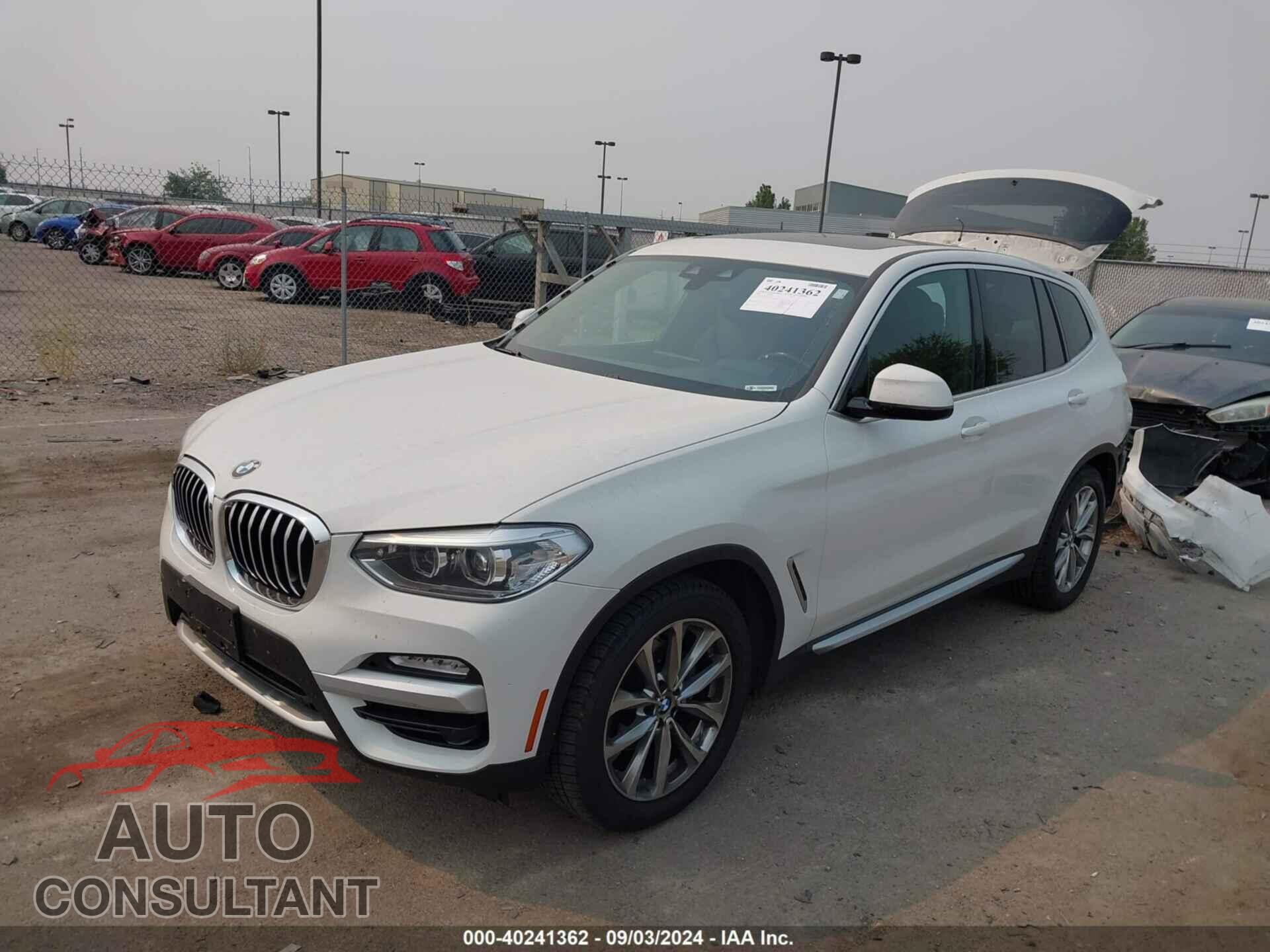BMW X3 2018 - 5UXTR9C56JLD72975