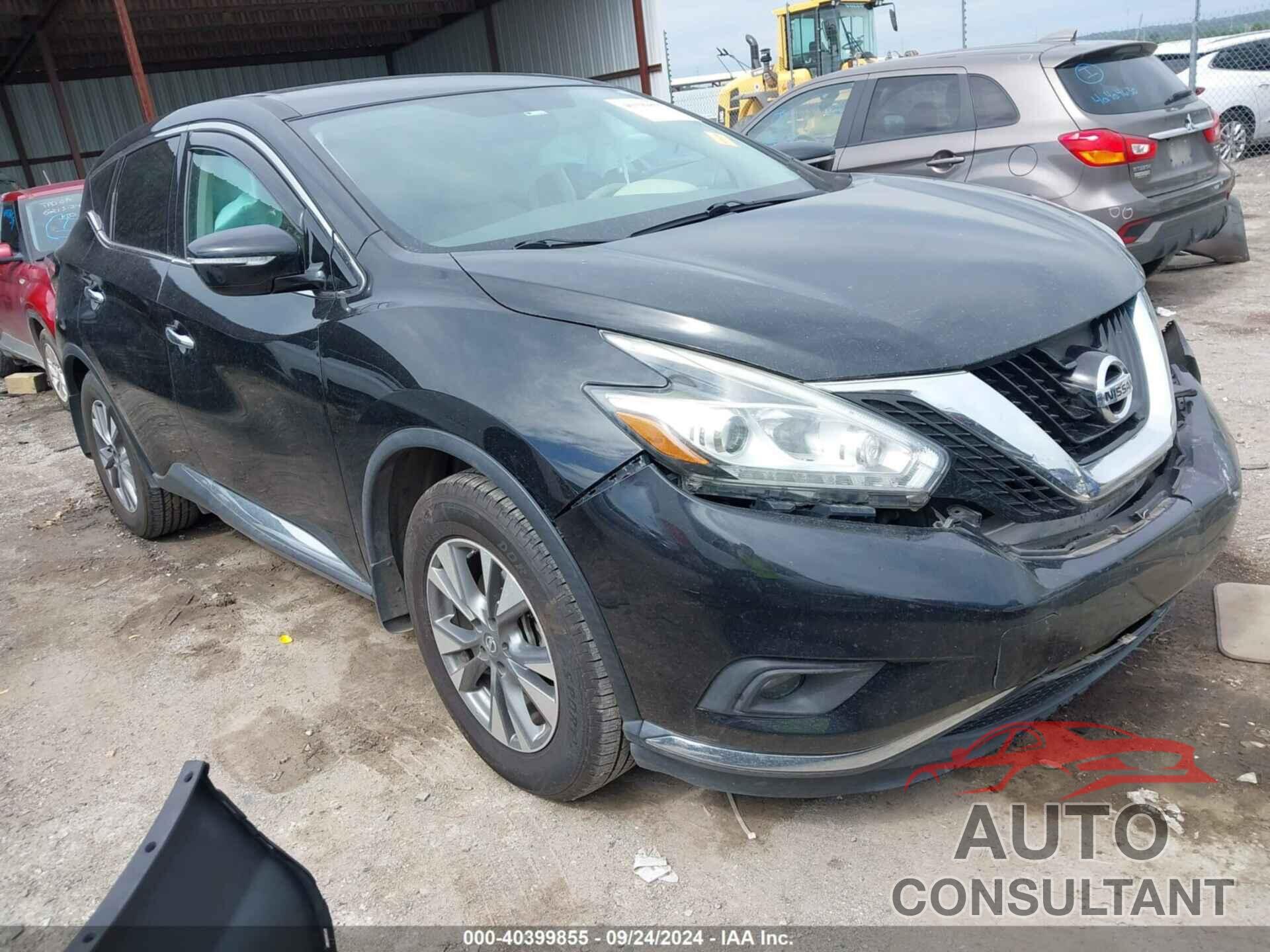 NISSAN MURANO 2015 - 5N1AZ2MHXFN247605