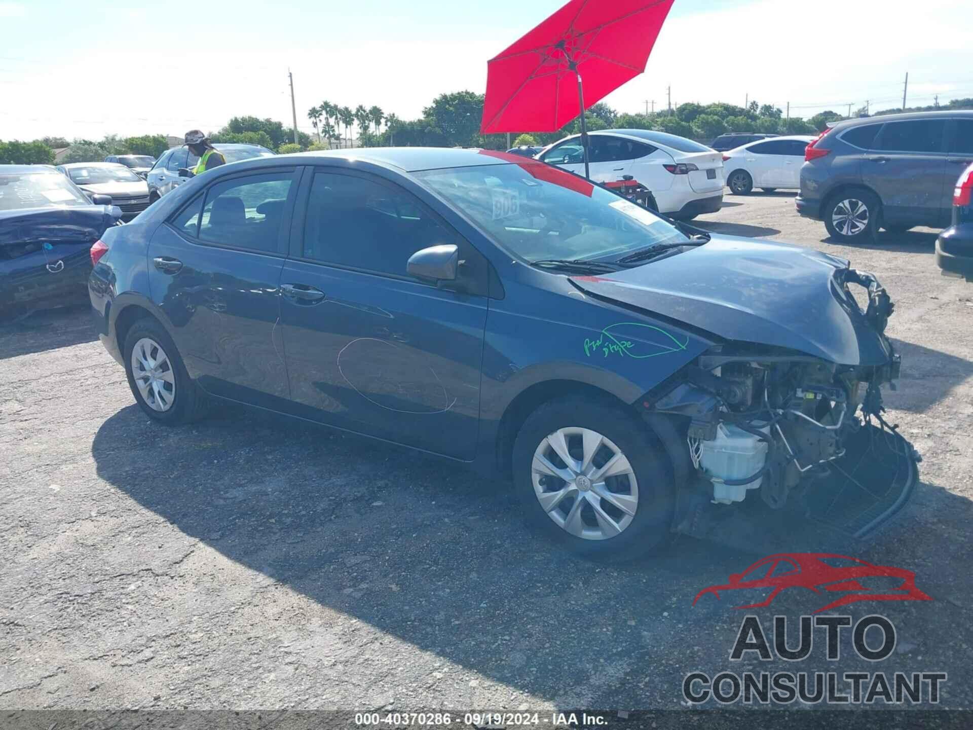 TOYOTA COROLLA 2017 - 2T1BURHE9HC842175