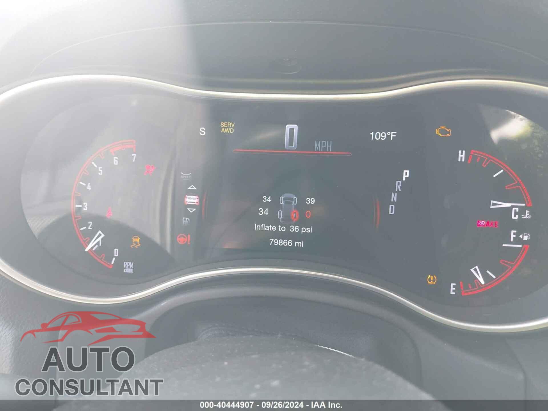 DODGE DURANGO 2019 - 1C4SDJFT5KC647869