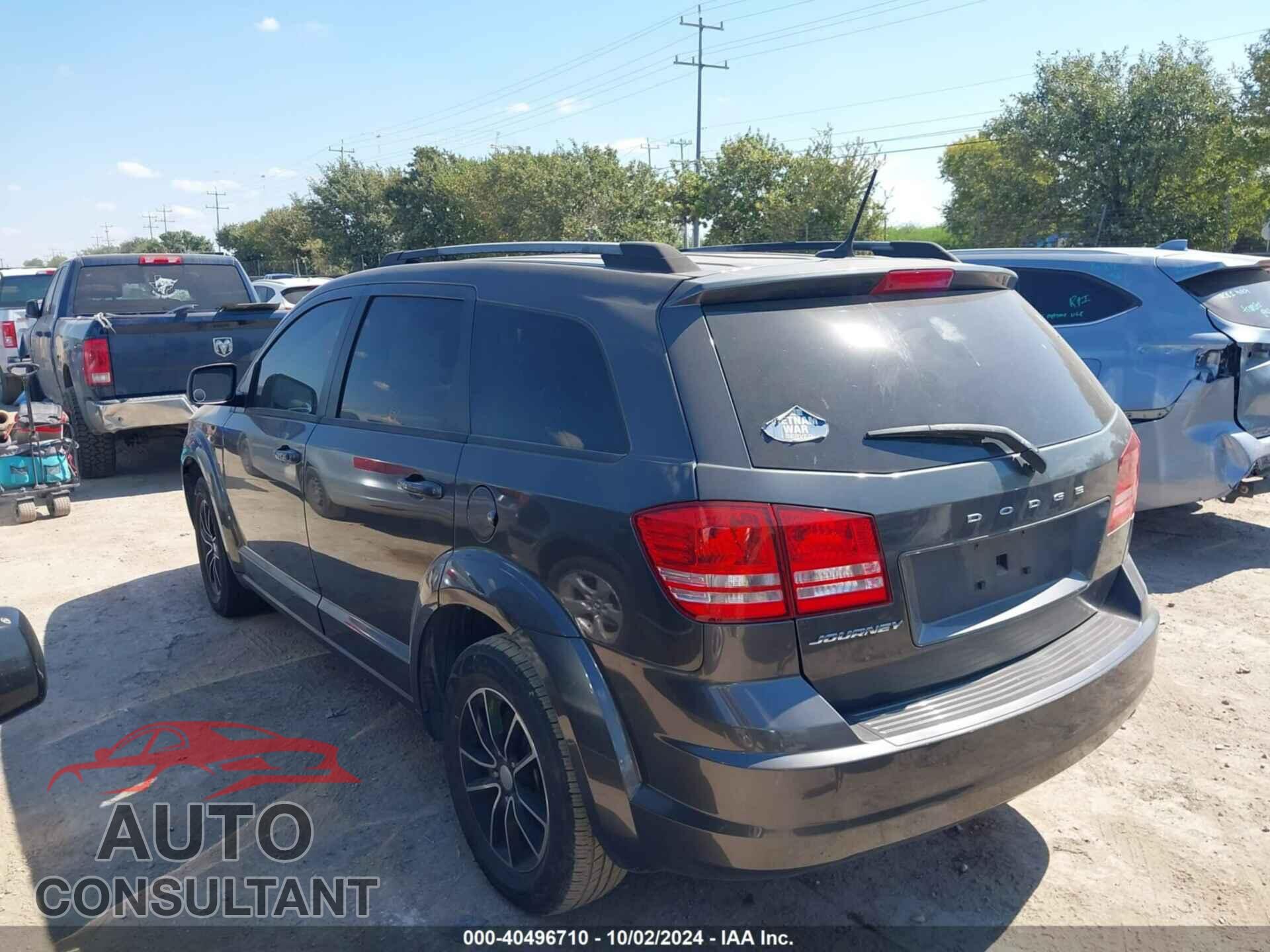 DODGE JOURNEY 2017 - 3C4PDCAB8HT673539