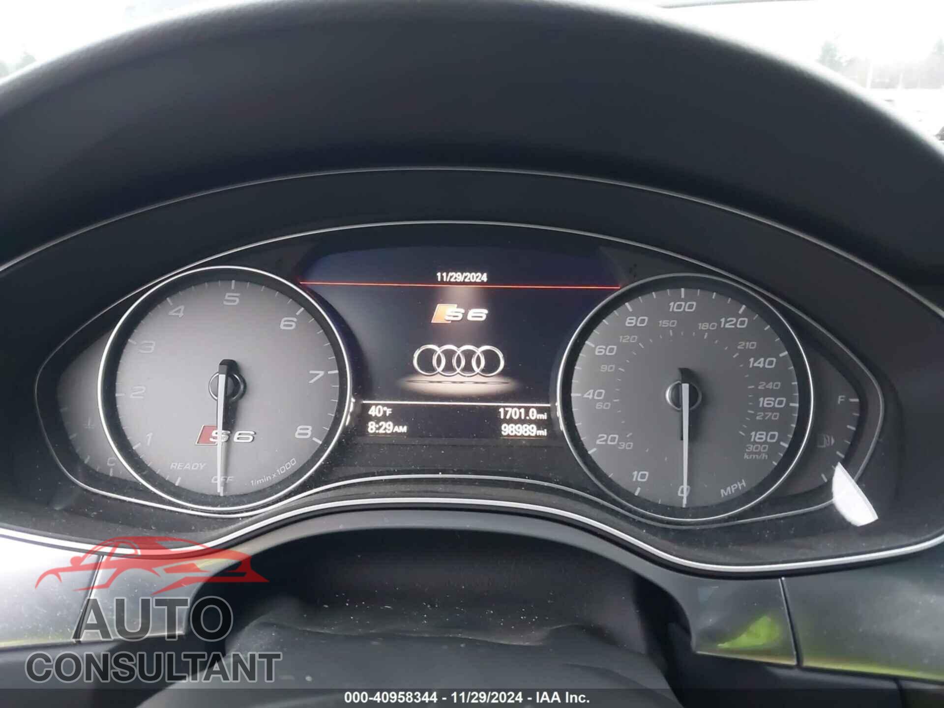 AUDI S6 2017 - WAUHFBFC5HN073228