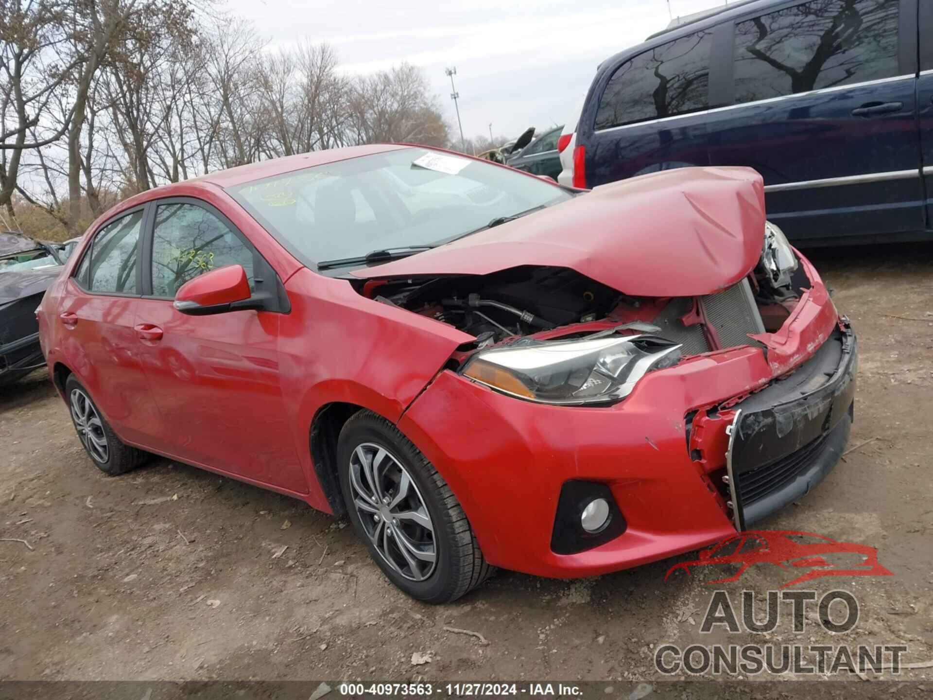 TOYOTA COROLLA 2014 - 5YFBURHE2EP142252