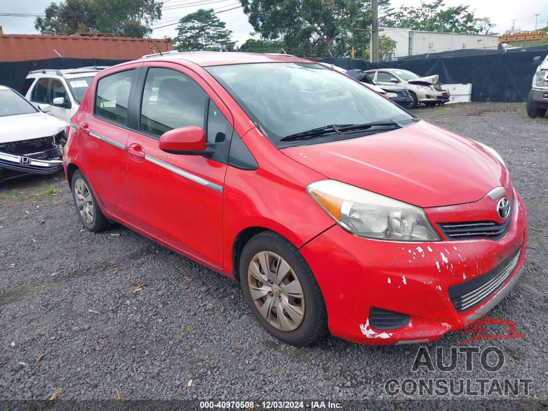 TOYOTA YARIS 2014 - JTDKTUD39ED590498