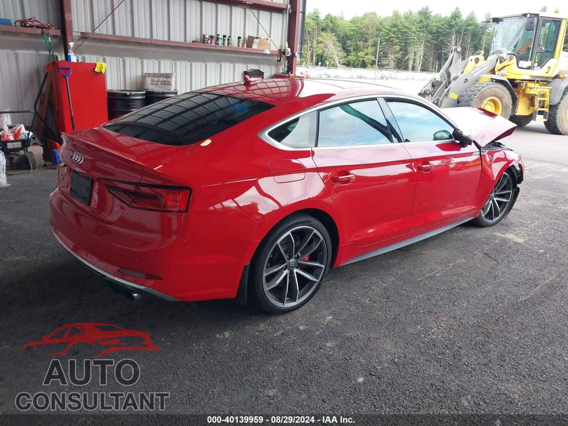 AUDI S5 2018 - WAUC4CF59JA005440