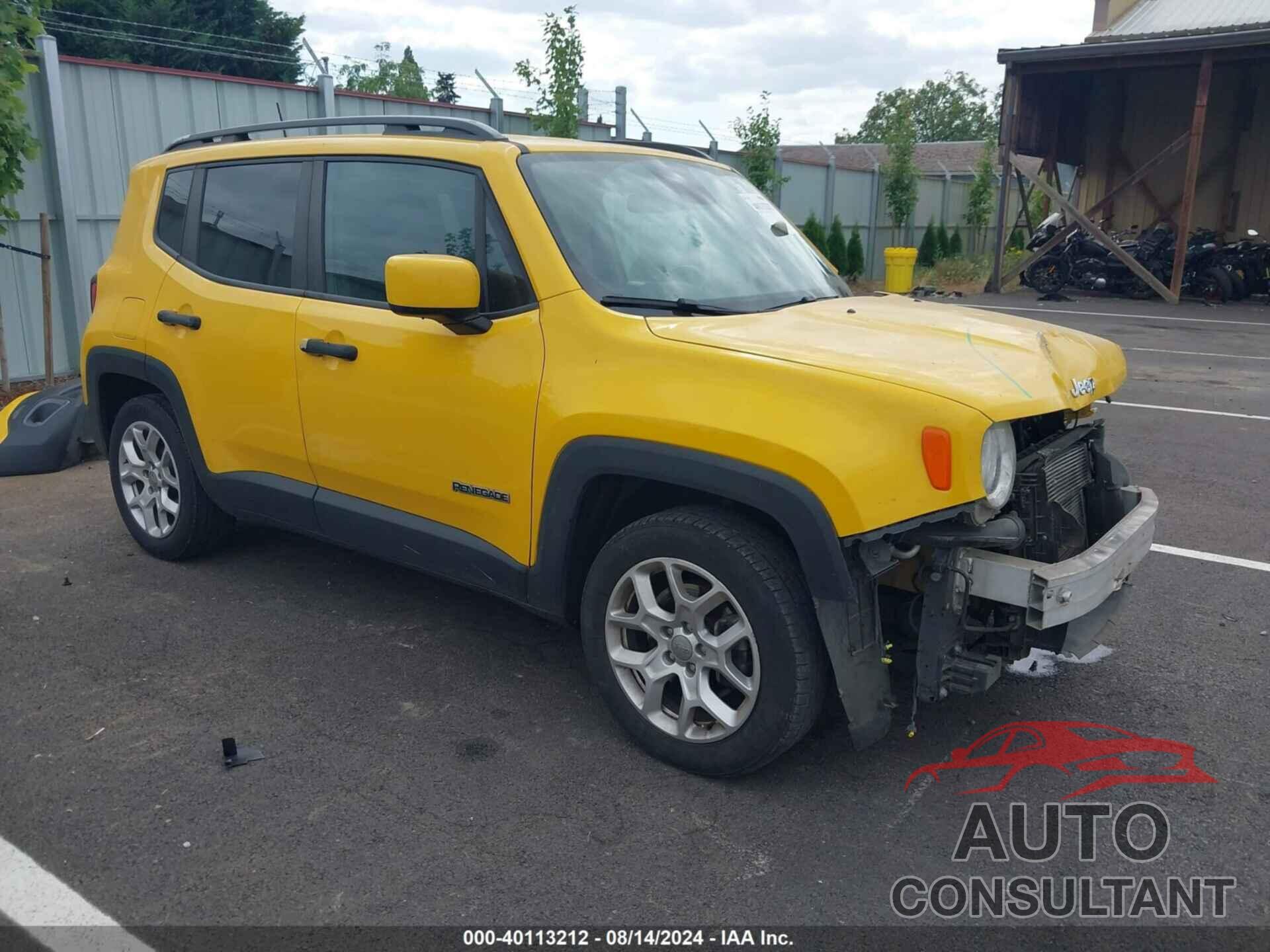 JEEP RENEGADE 2018 - ZACCJABB5JPH44428