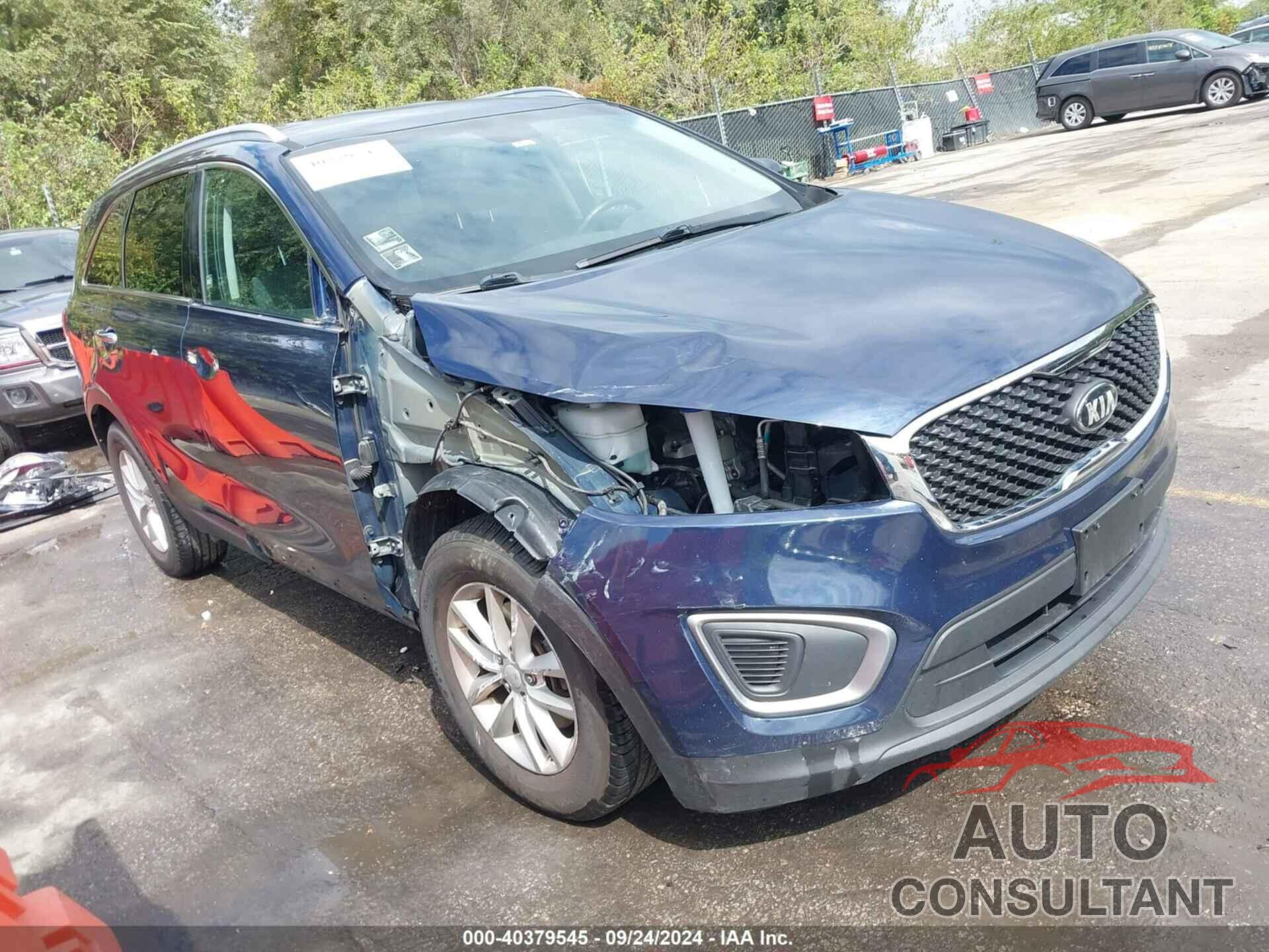 KIA SORENTO 2016 - 5XYPG4A35GG007475