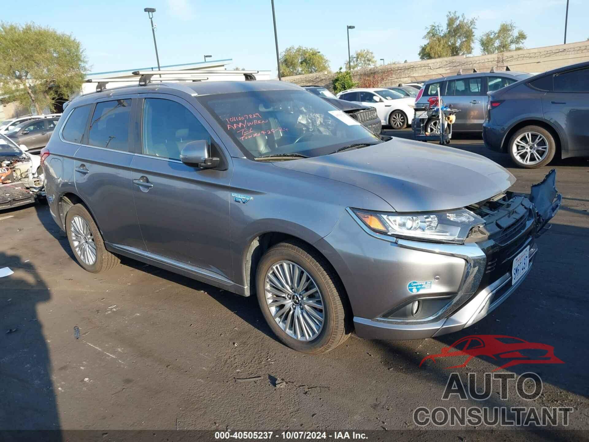 MITSUBISHI OUTLANDER PHEV 2019 - JA4J24A50KZ049451