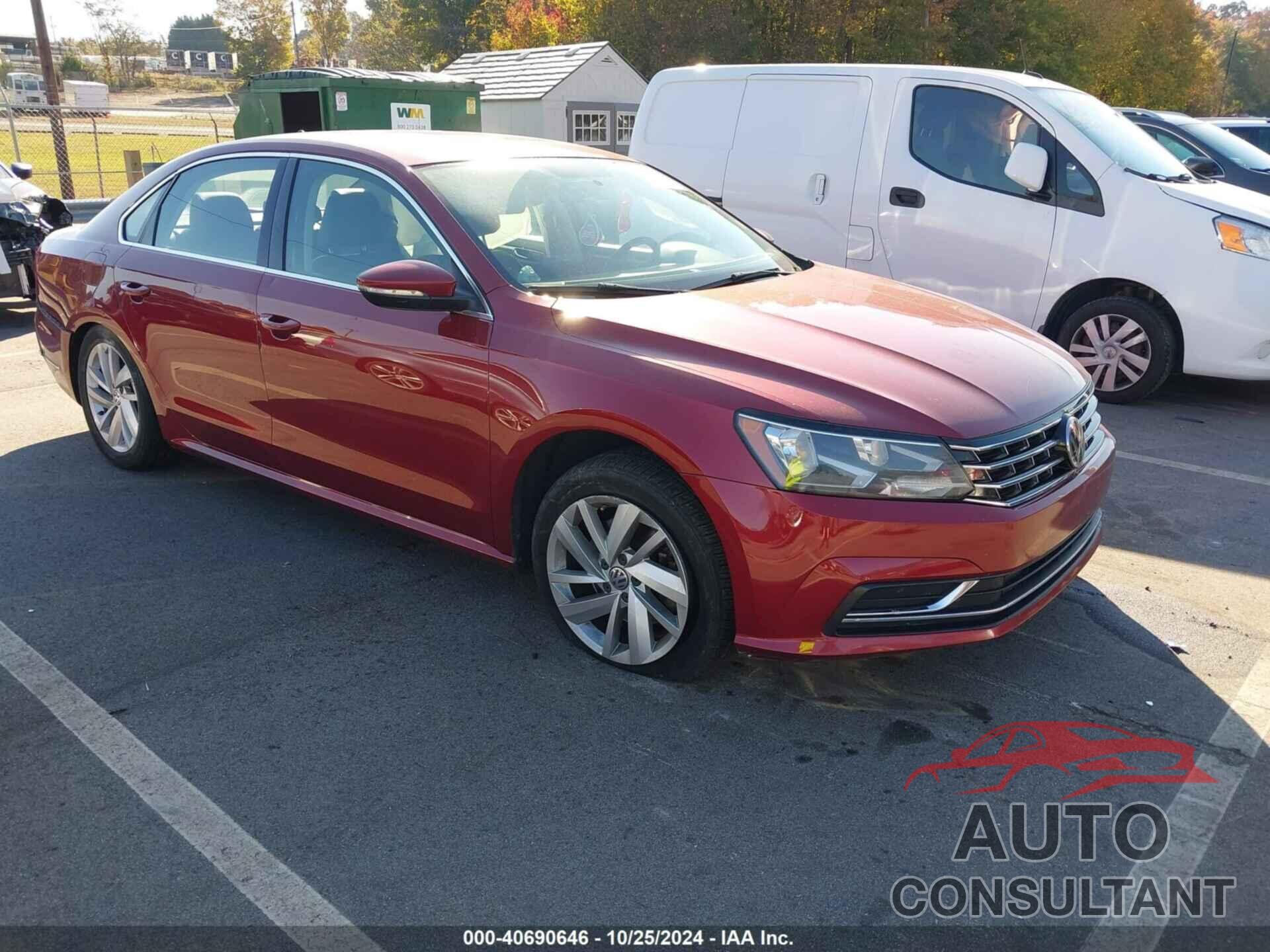 VOLKSWAGEN PASSAT 2018 - 1VWBA7A32JC012249