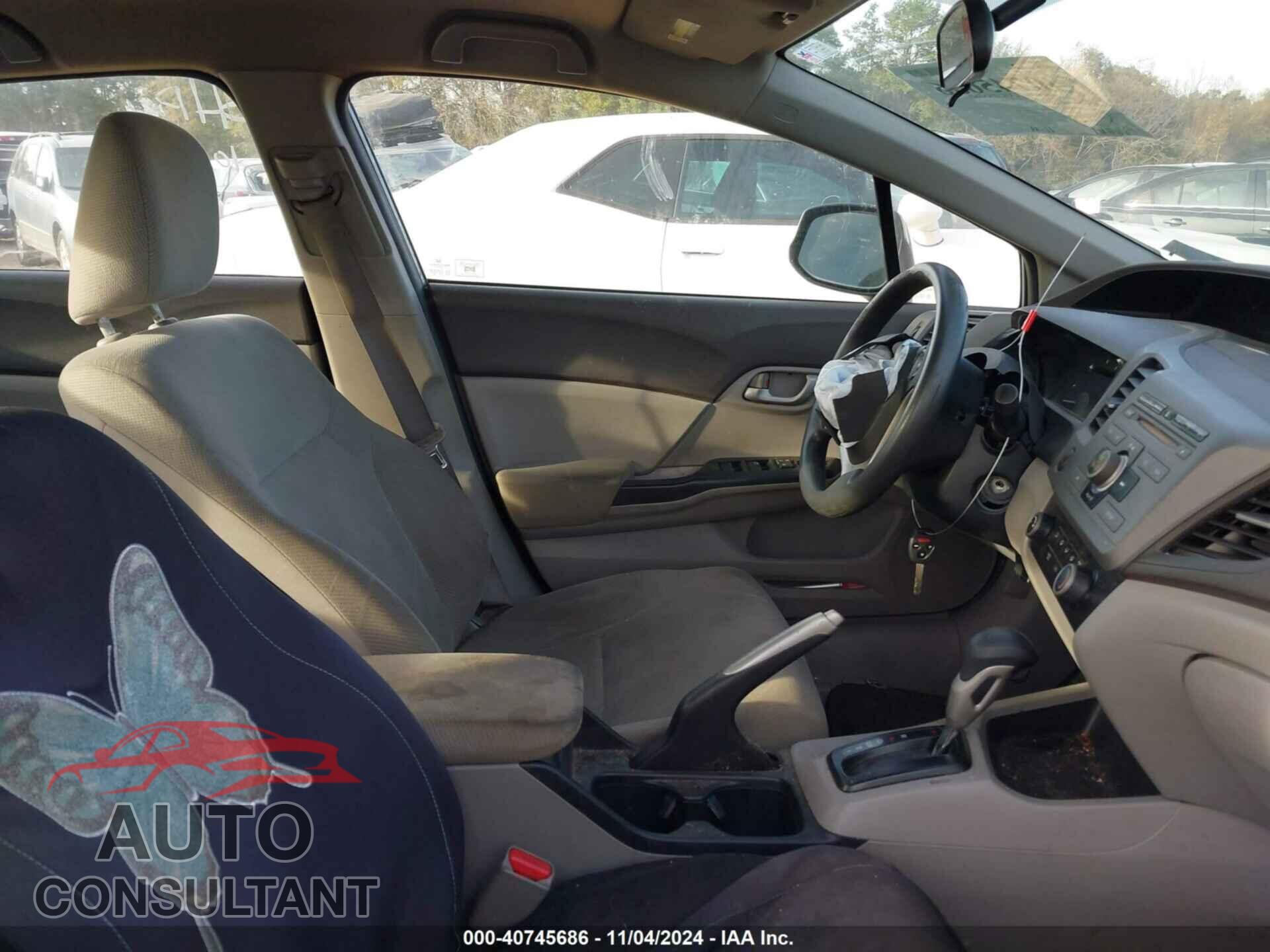 HONDA CIVIC 2012 - 2HGFB2F57CH323045