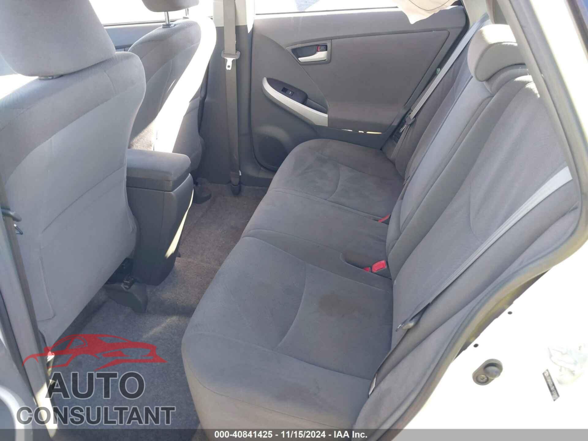 TOYOTA PRIUS 2011 - JTDKN3DU3B1370882