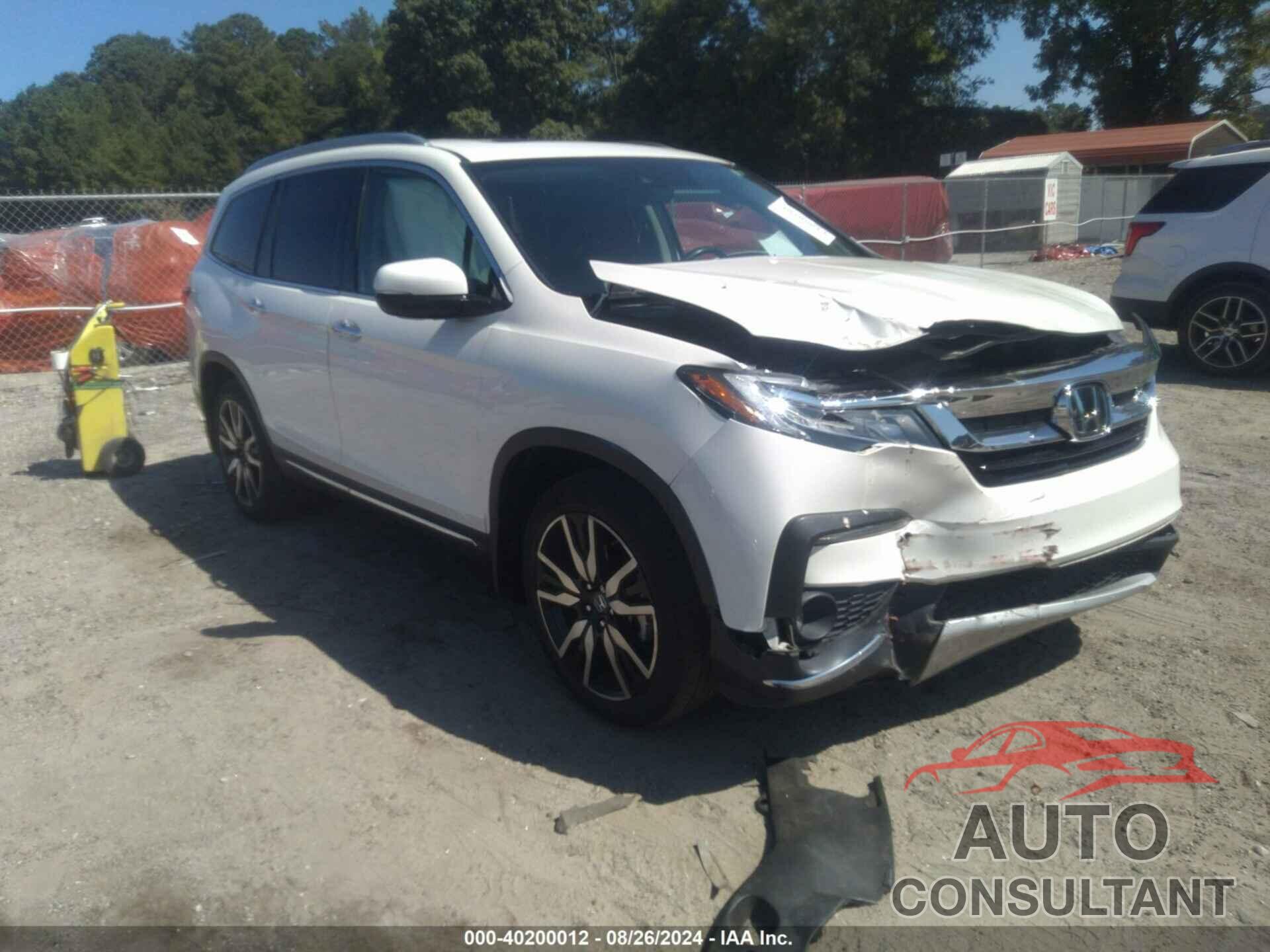 HONDA PILOT 2019 - 5FNYF5H91KB038679