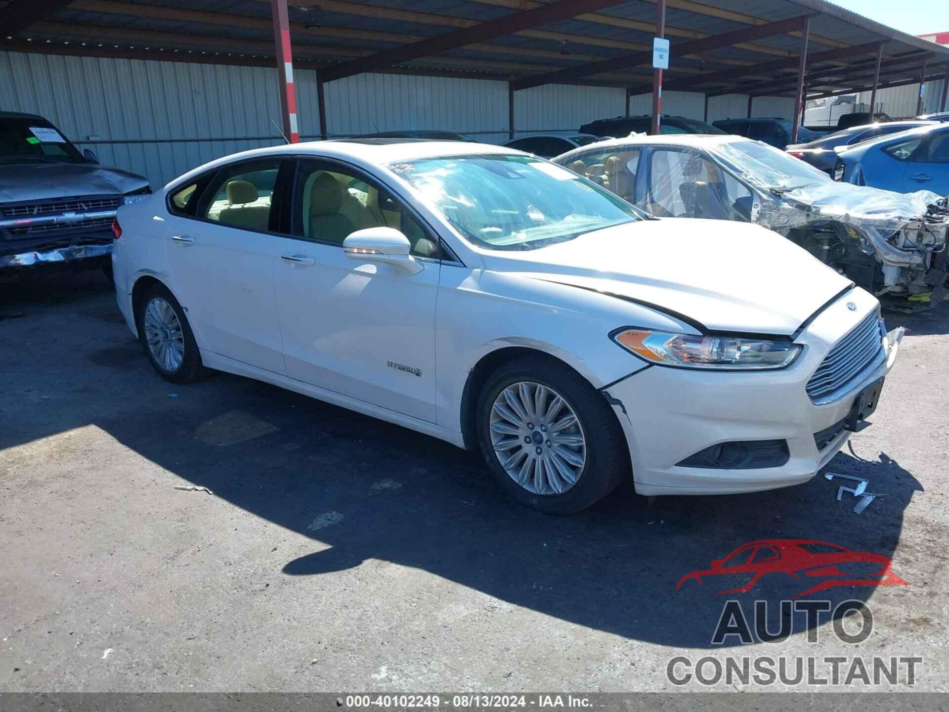 FORD FUSION HYBRID 2016 - 3FA6P0LU6GR305782