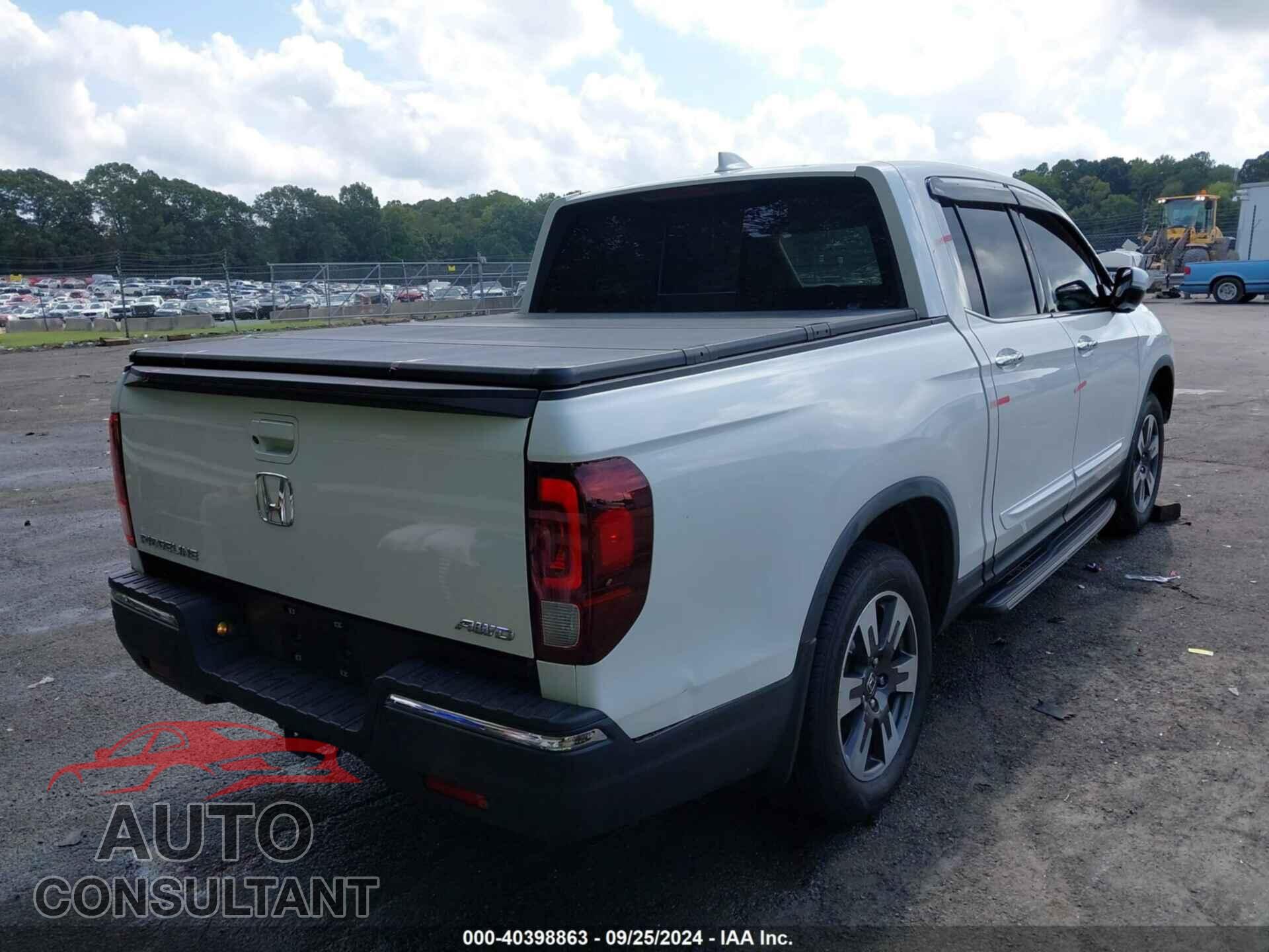 HONDA RIDGELINE 2017 - 5FPYK3F73HB035395