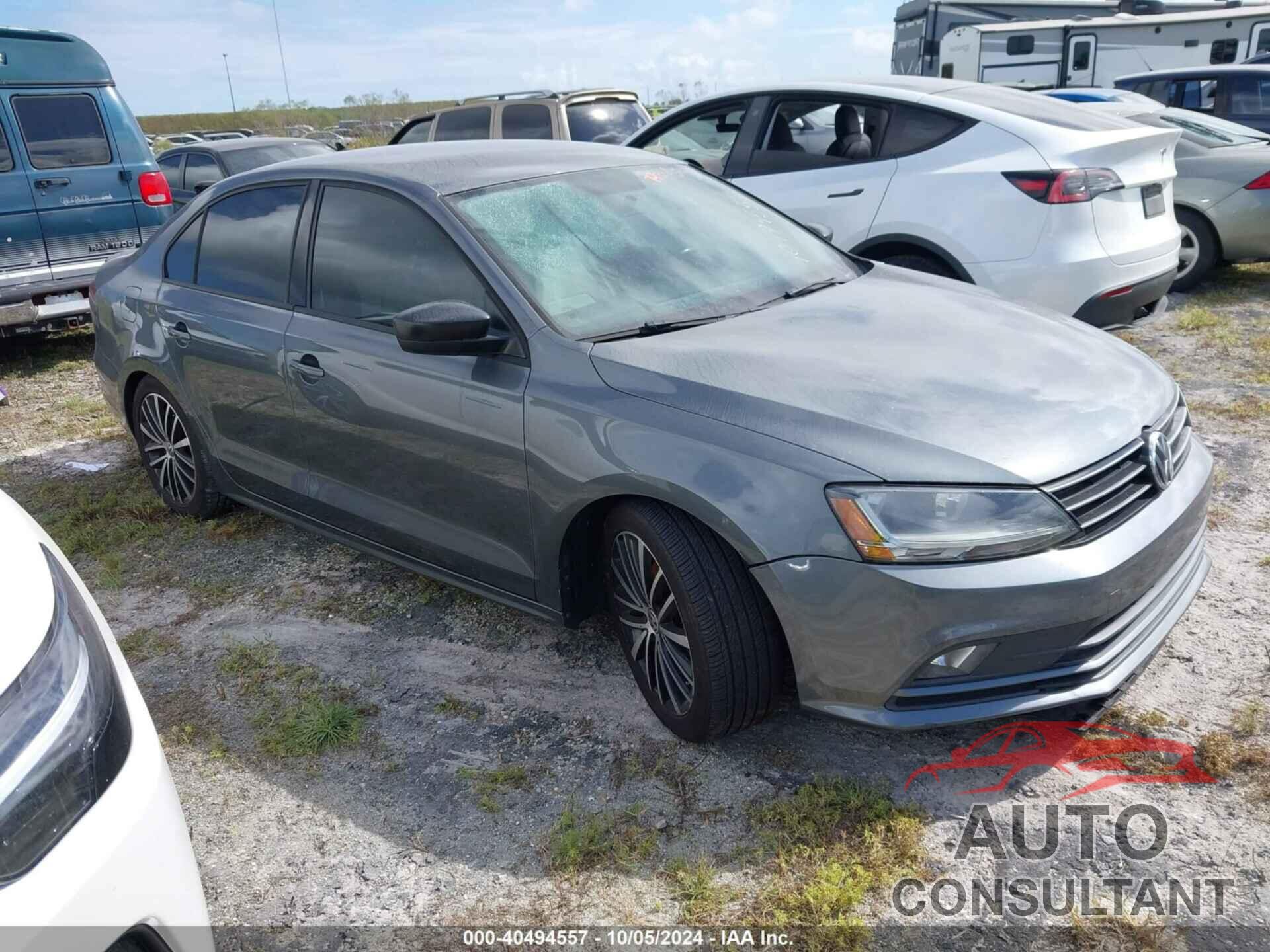 VOLKSWAGEN JETTA 2017 - 3VWD17AJ6HM302834