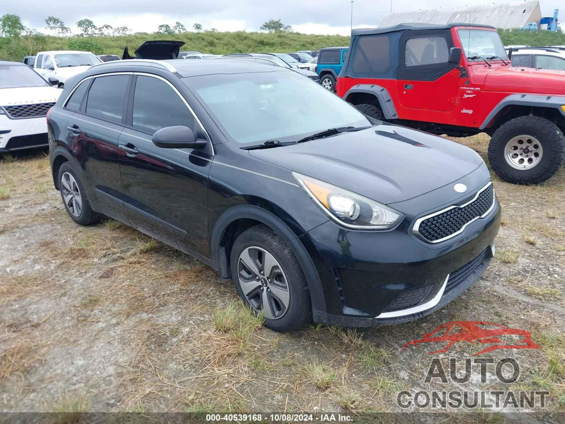 KIA NIRO 2017 - KNDCB3LC8H5039514