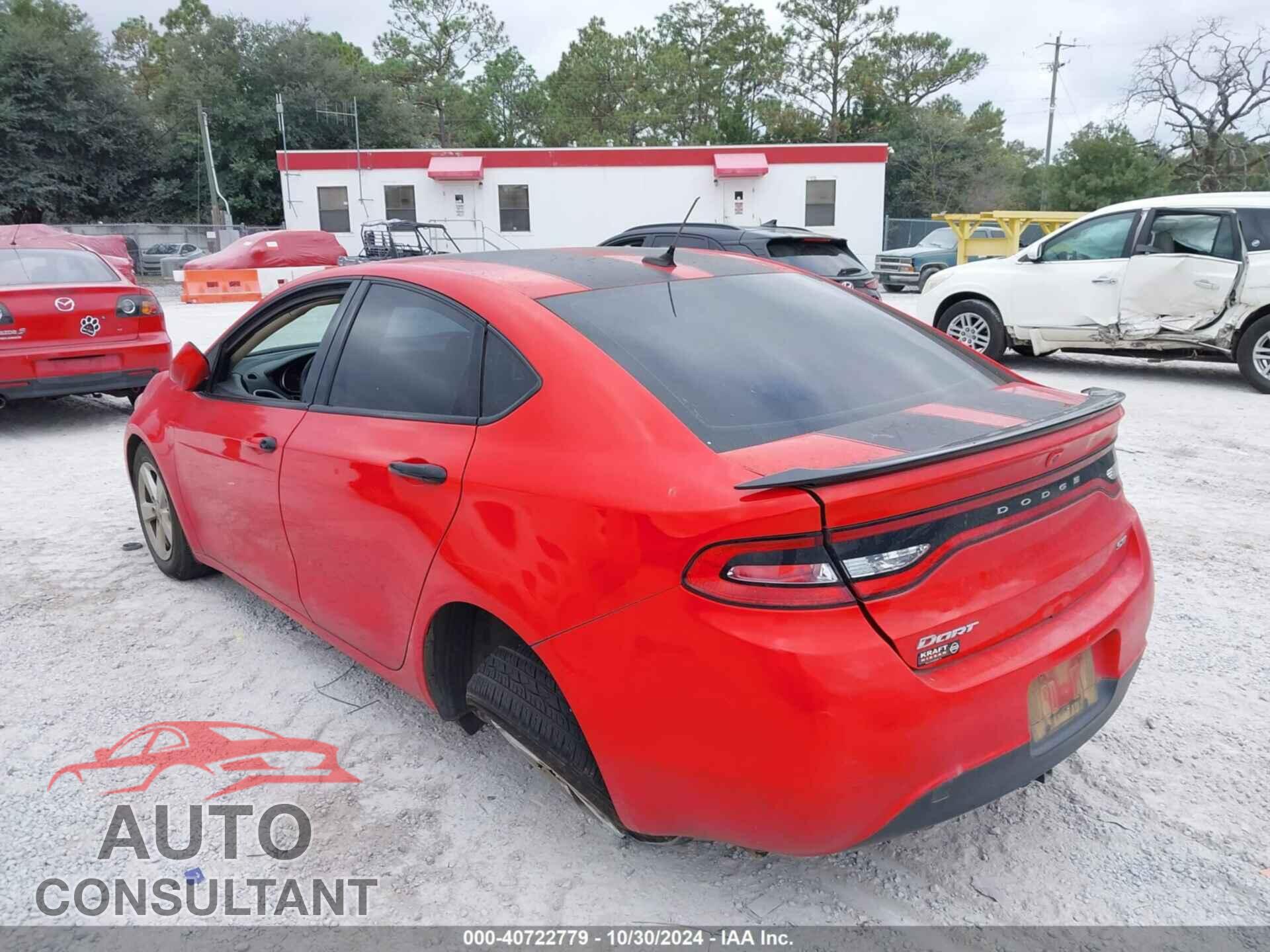 DODGE DART 2016 - 1C3CDFBB8GD625384