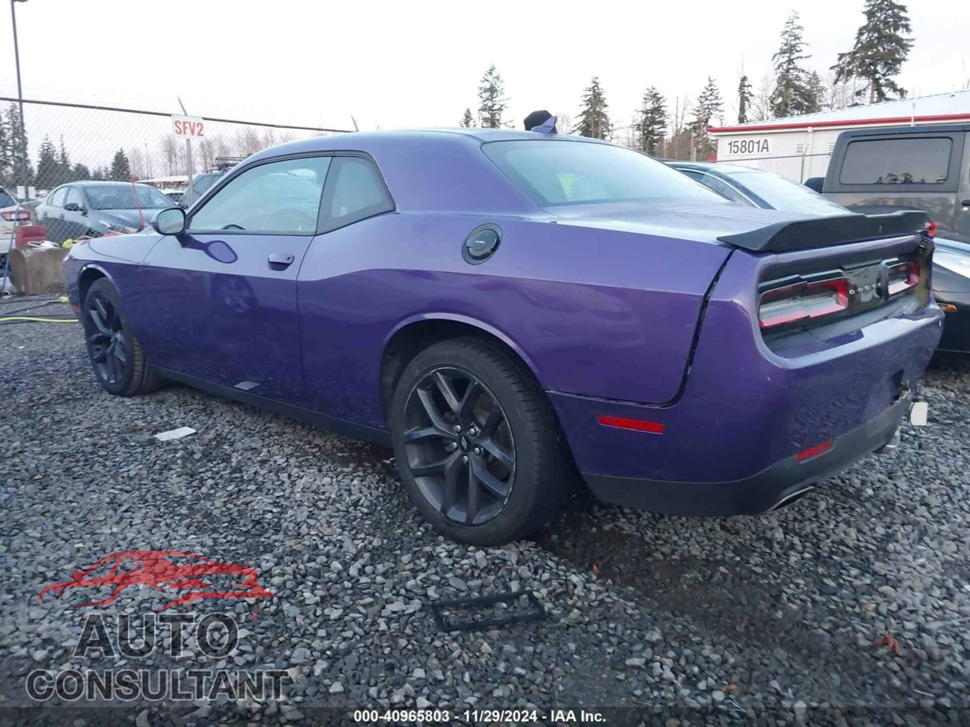 DODGE CHALLENGER 2019 - 2C3CDZAG3KH518334