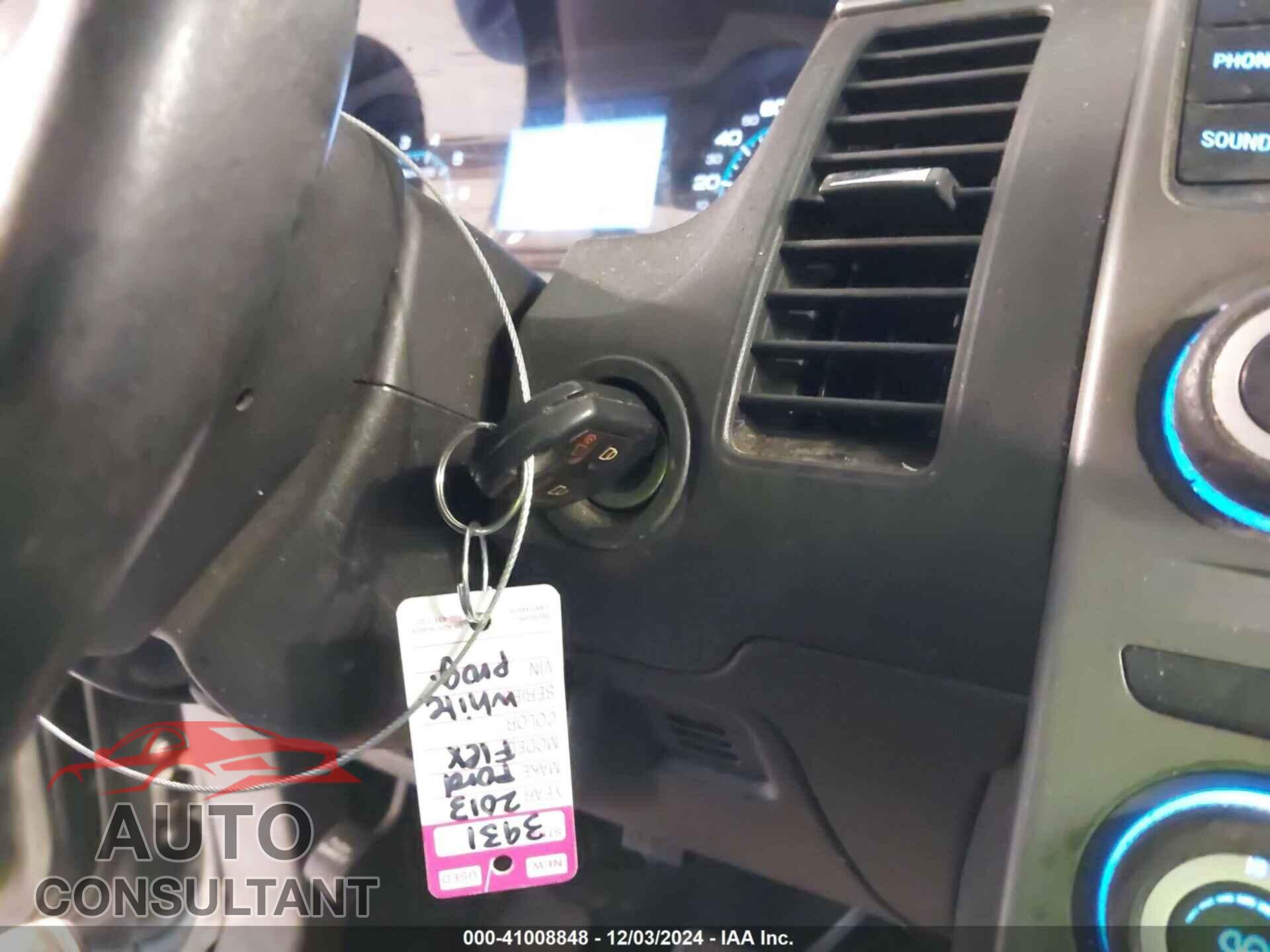 FORD FLEX 2013 - 2FMGK5B83DBD38050