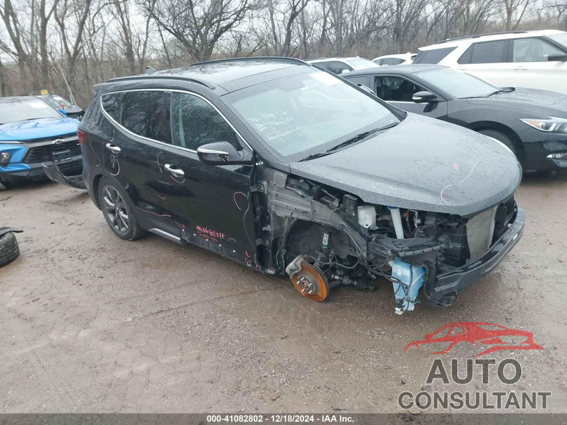 HYUNDAI SANTA FE SPORT 2017 - 5XYZW4LAXHG484606