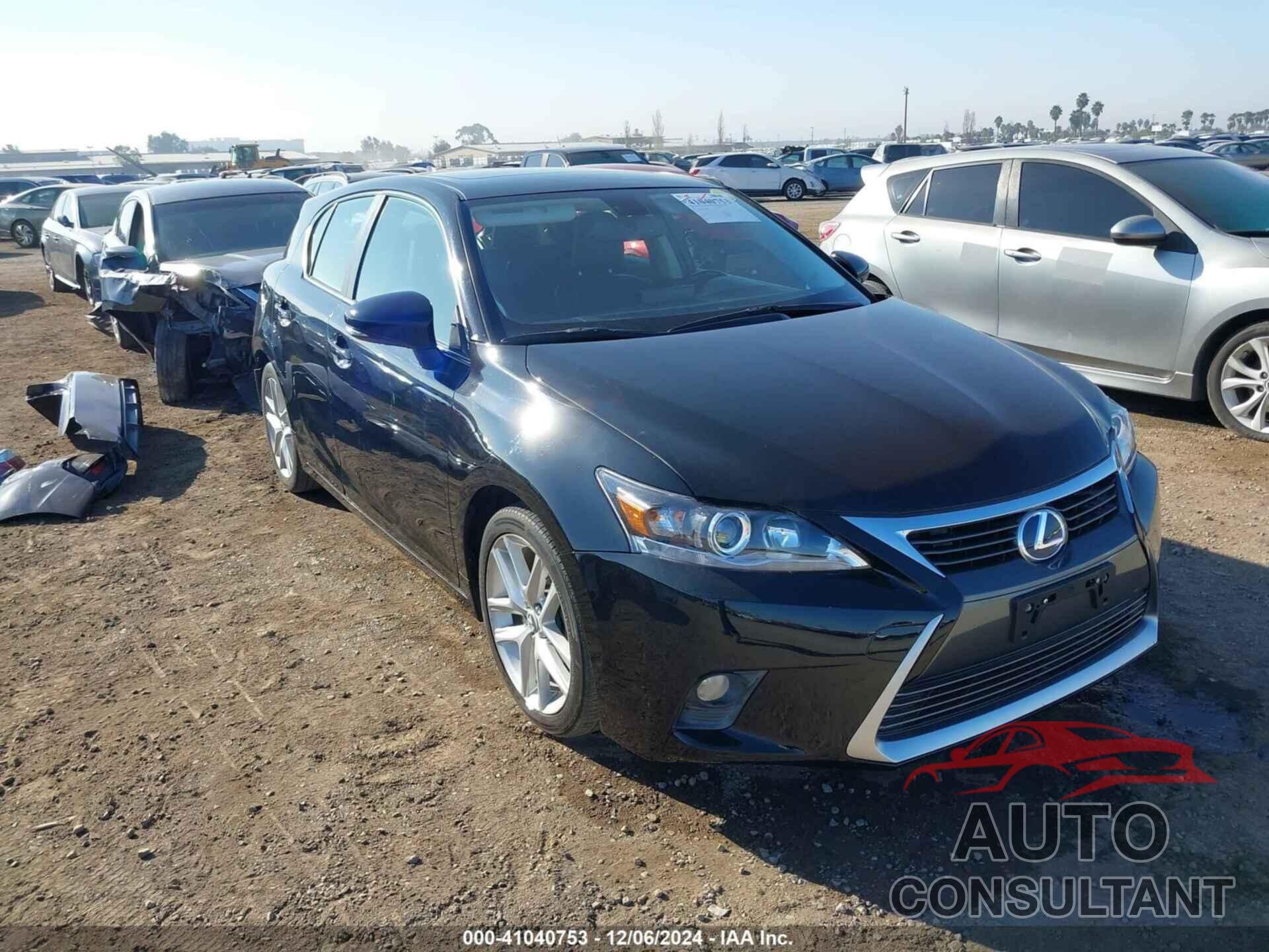 LEXUS CT 200H 2014 - JTHKD5BH5E2187761