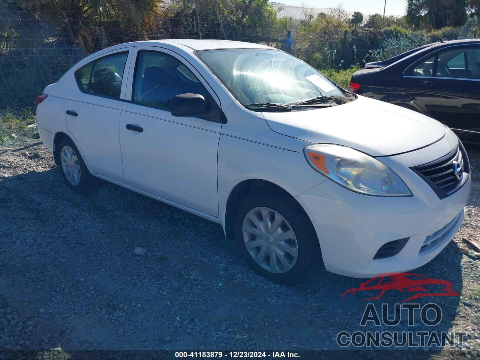 NISSAN VERSA 2012 - 3N1CN7APXCL853745