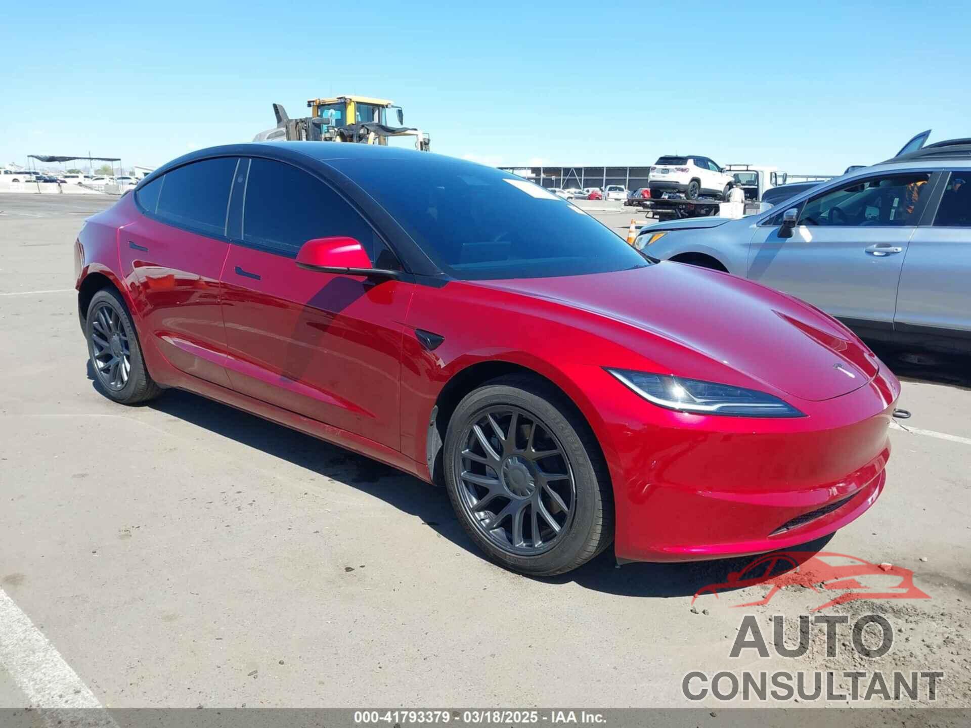 TESLA MODEL 3 2024 - 5YJ3E1EA2RF825011