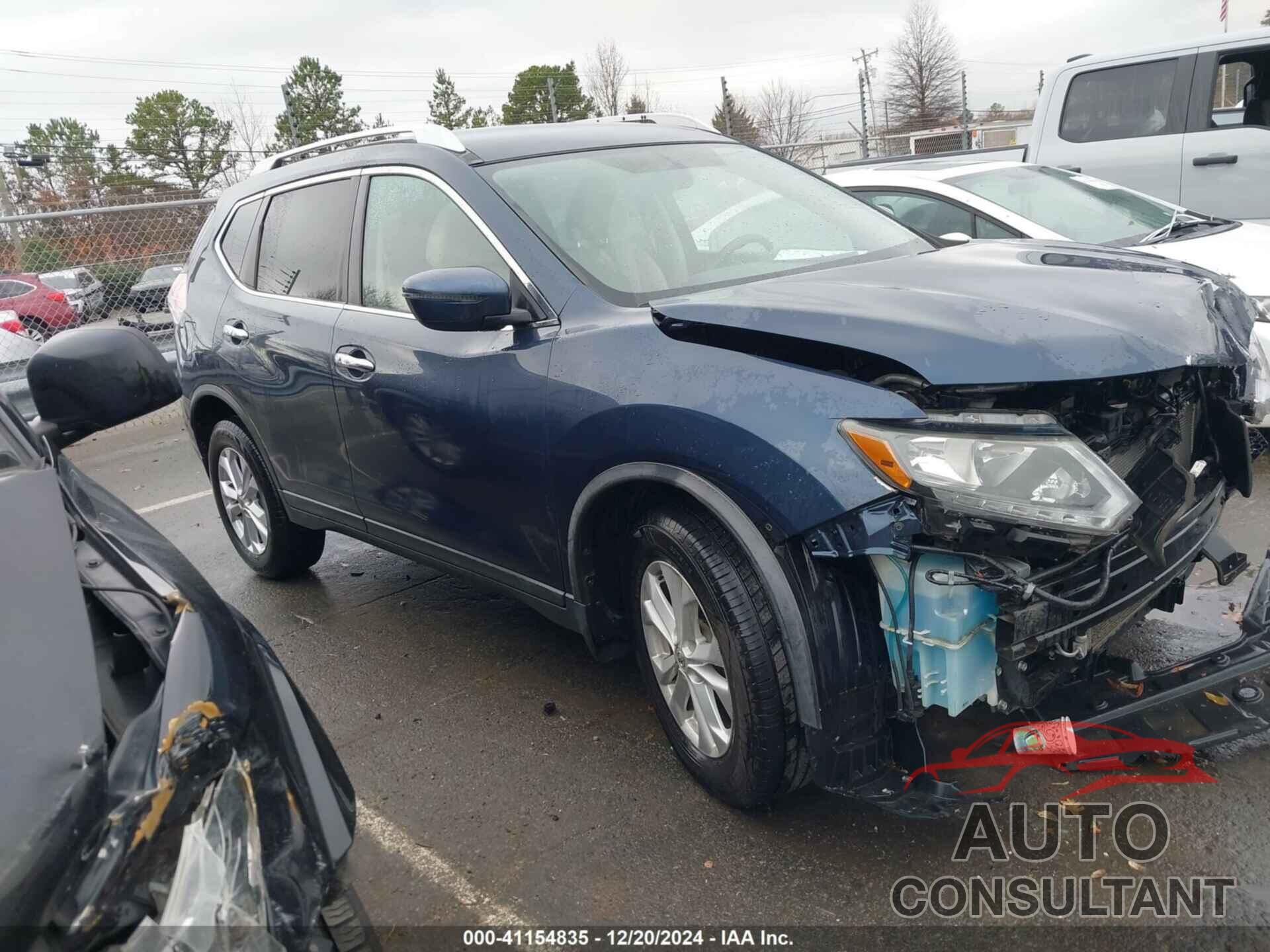 NISSAN ROGUE 2016 - KNMAT2MT8GP634671