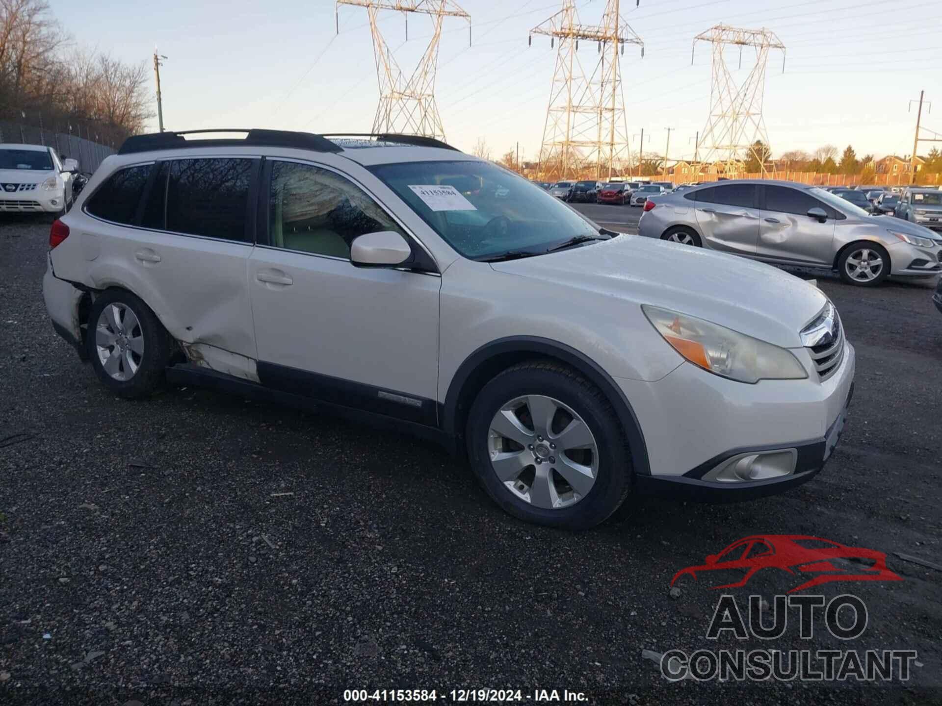 SUBARU OUTBACK 2012 - 4S4BRBGC8C3246769