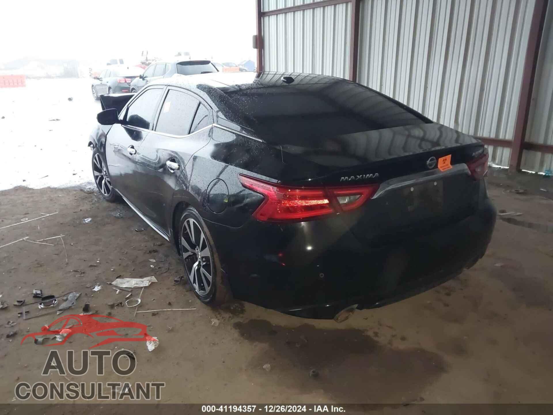 NISSAN MAXIMA 2017 - 1N4AA6AP2HC363691