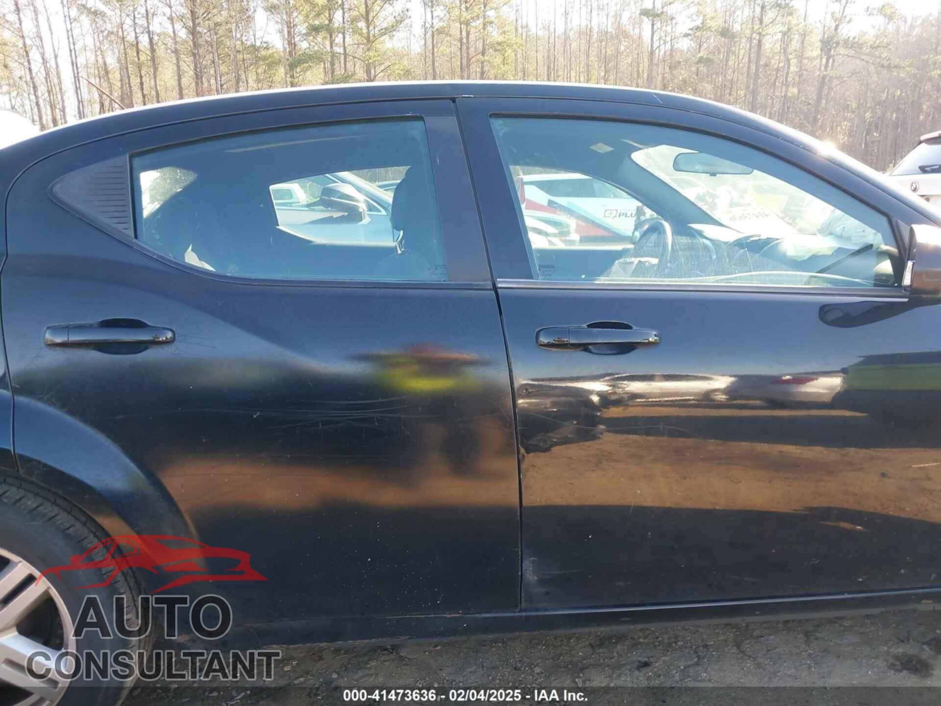 DODGE AVENGER 2012 - 1C3CDZCBXCN194700
