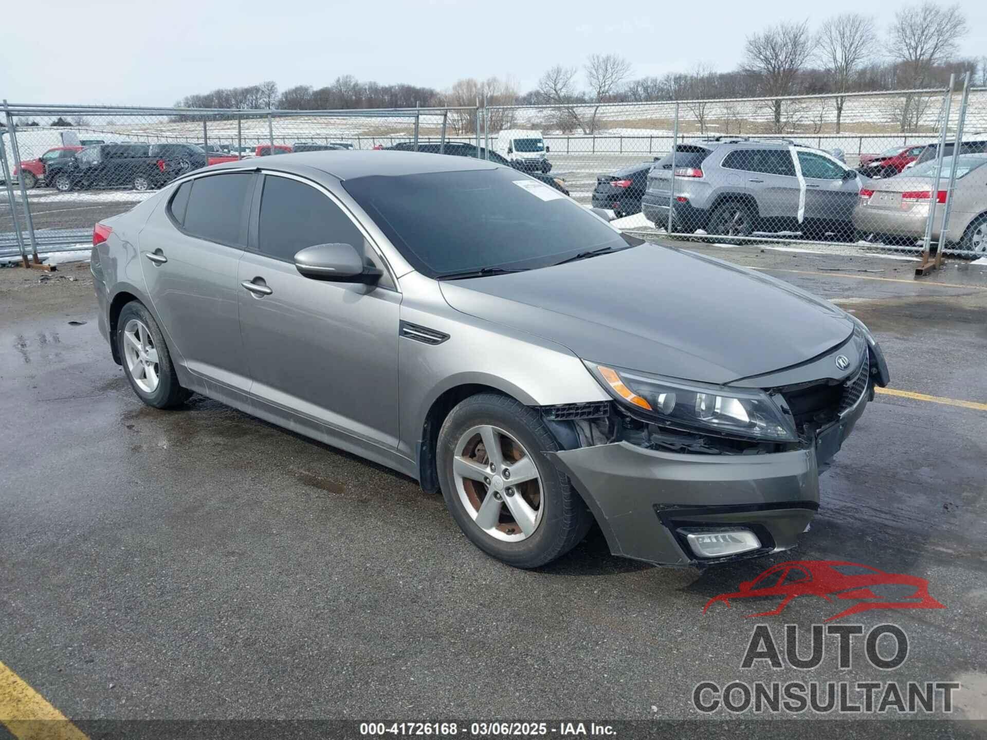 KIA OPTIMA 2015 - 5XXGM4A72FG464596