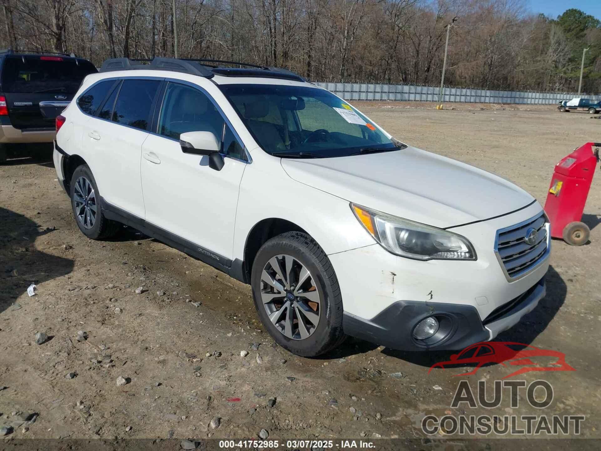 SUBARU OUTBACK 2015 - 4S4BSALC5F3258161