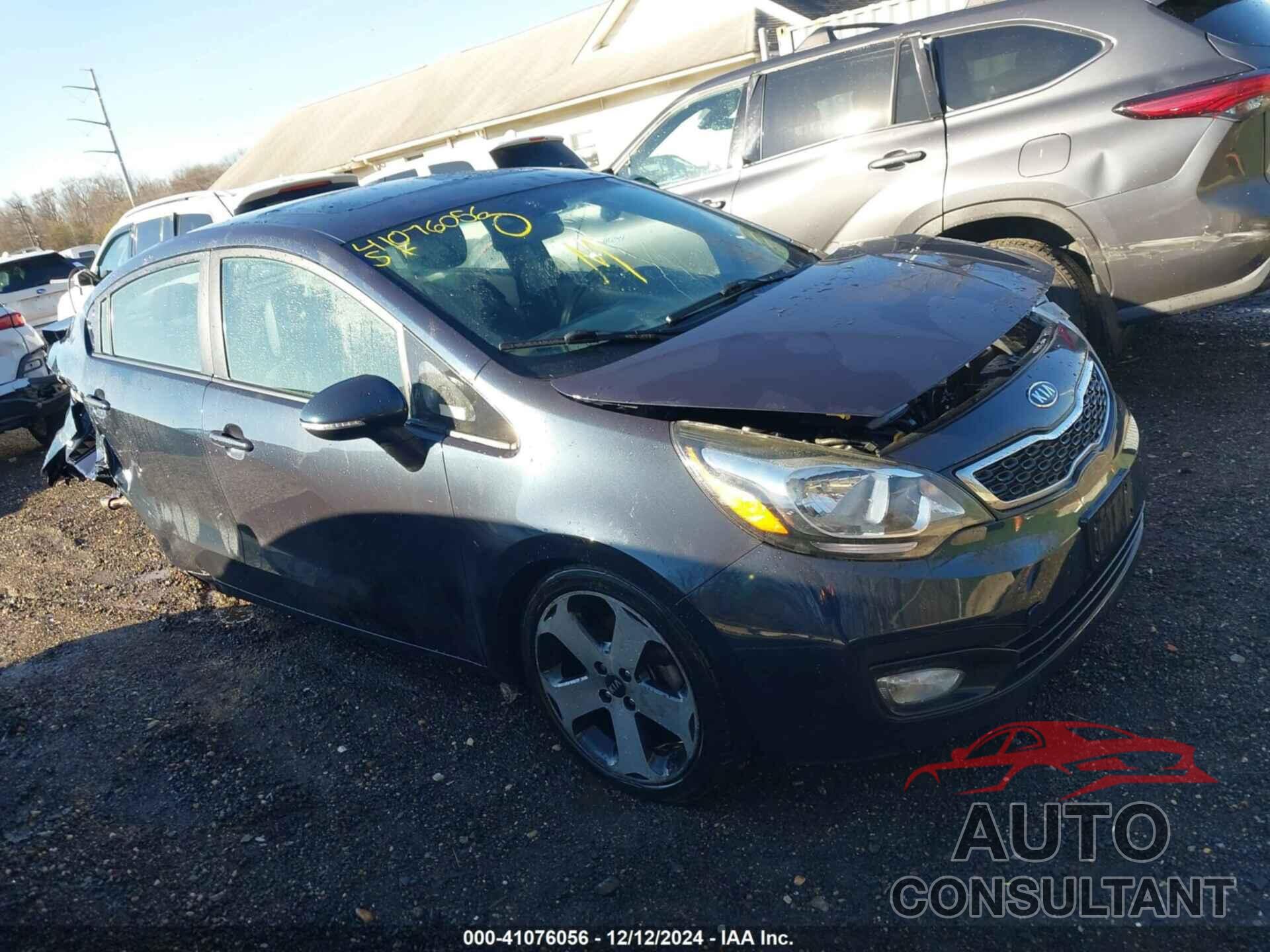 KIA RIO 2012 - KNADN4A34C6058078