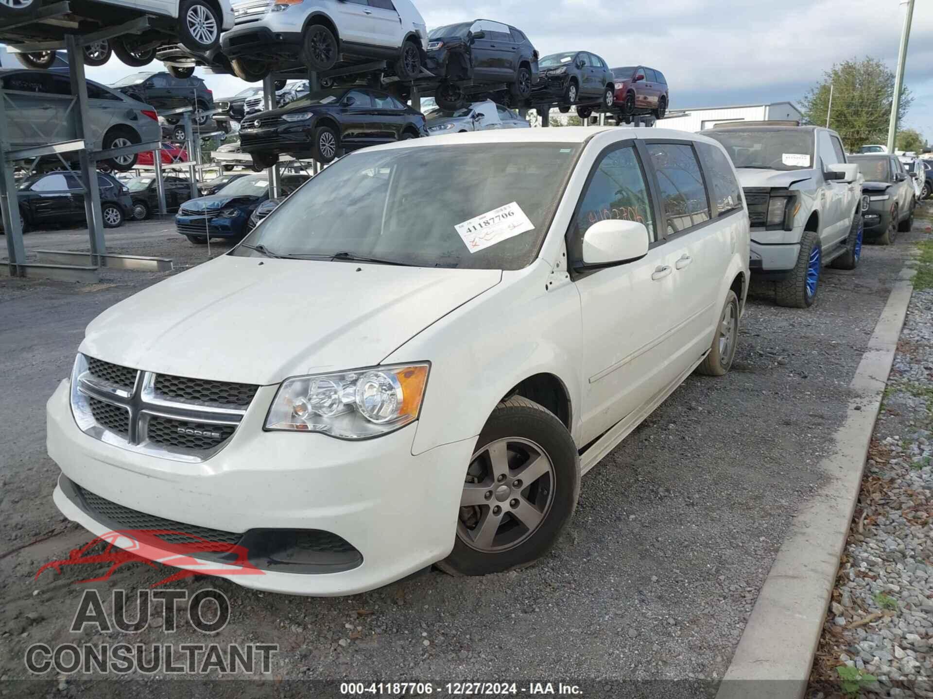 DODGE GRAND CARAVAN 2011 - 2D4RN3DGXBR673374