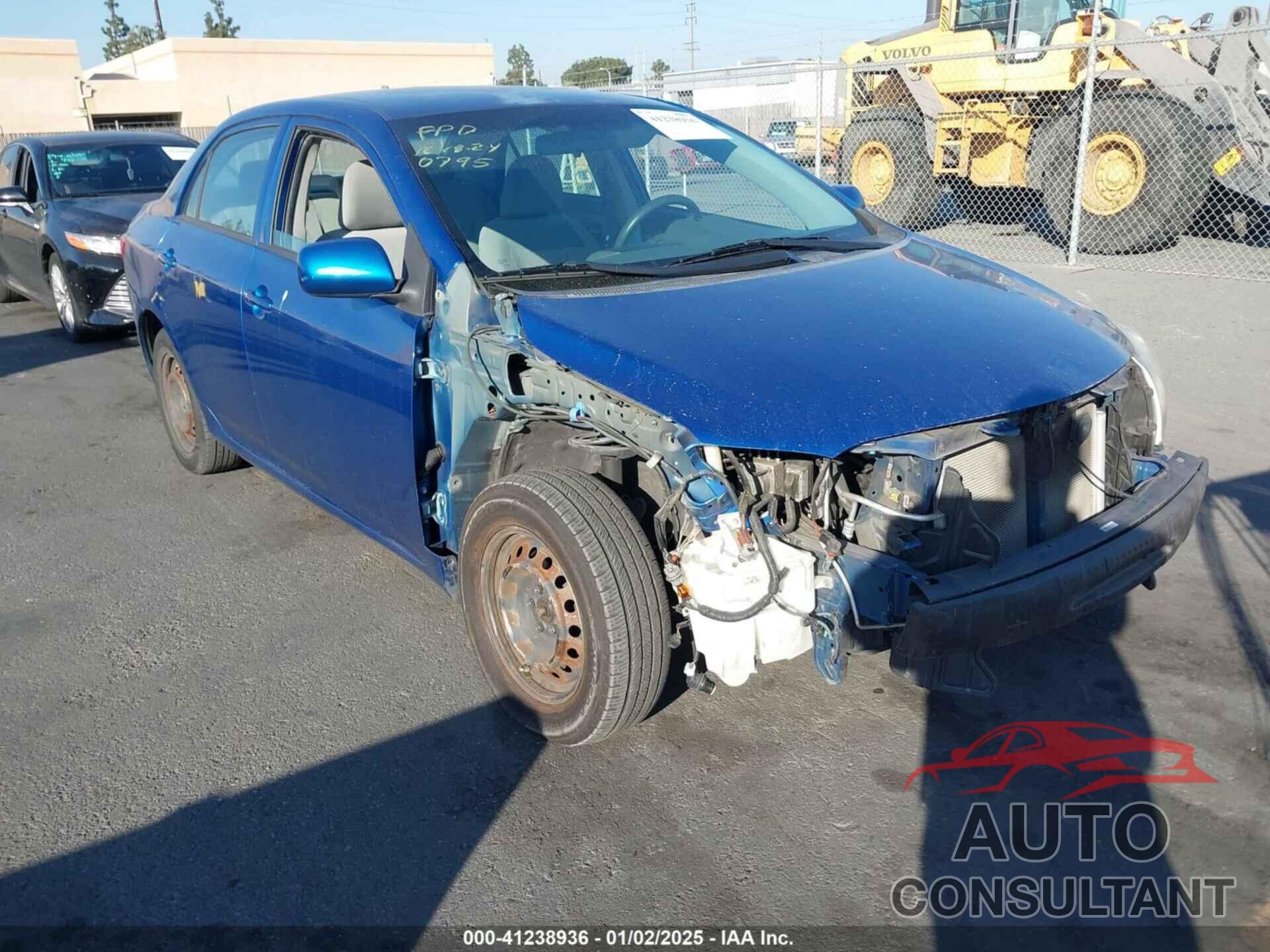 TOYOTA COROLLA 2009 - 1NXBU40E59Z090795