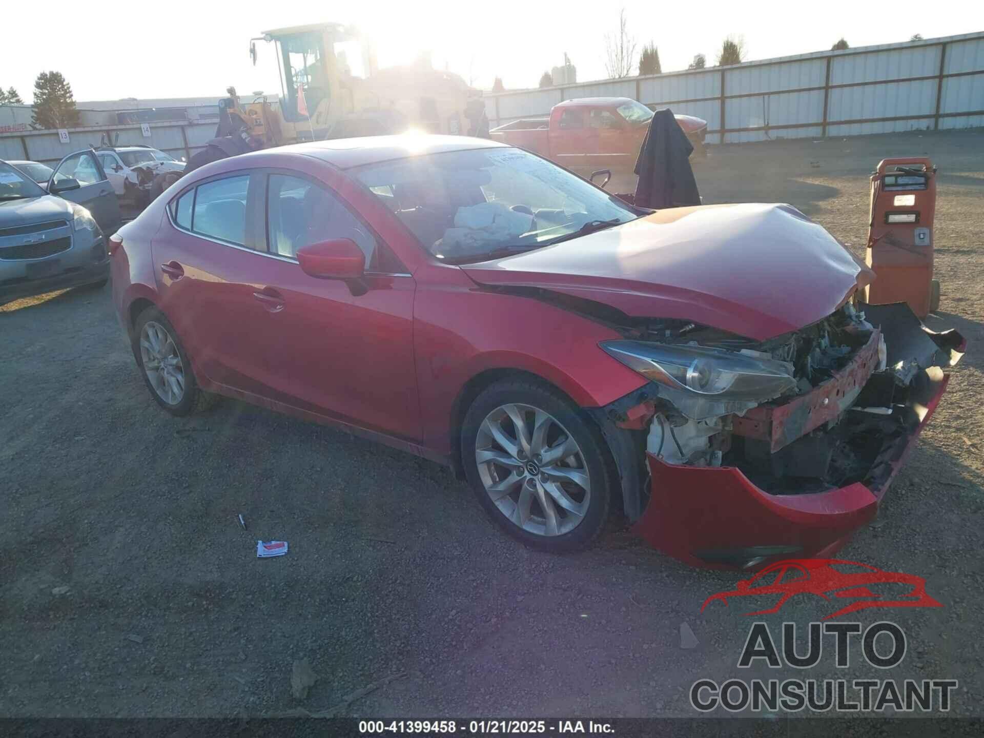 MAZDA MAZDA3 2015 - JM1BM1W37F1233557