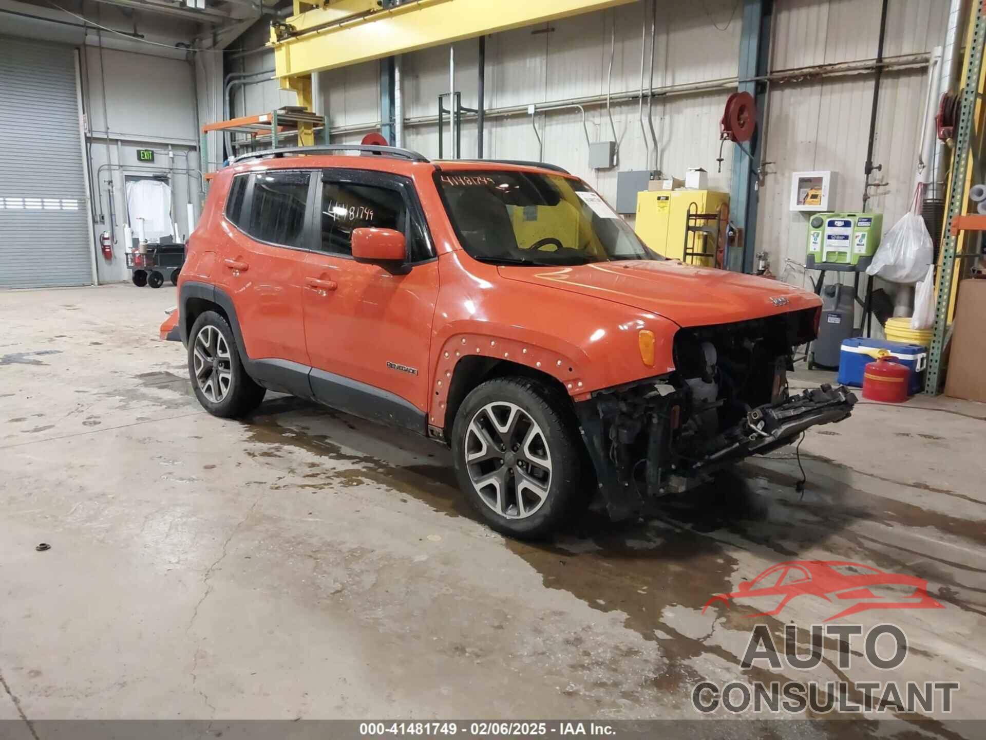 JEEP RENEGADE 2016 - ZACCJABT1GPD63452