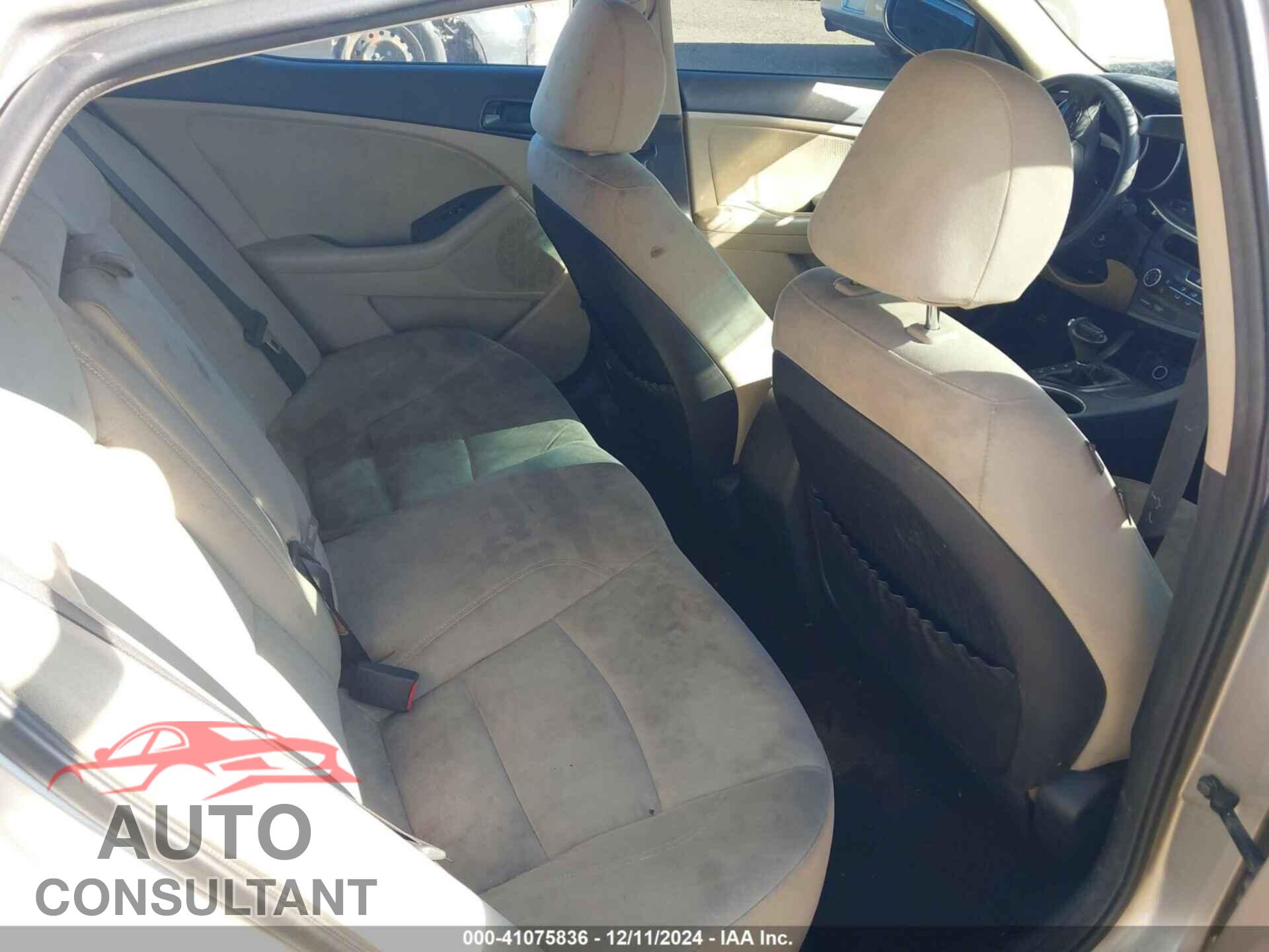KIA OPTIMA 2014 - KNAGM4A76E5465850