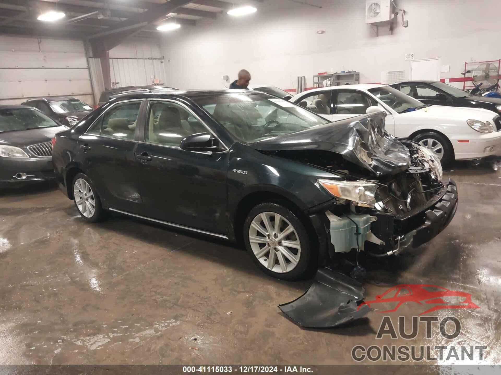 TOYOTA CAMRY HYBRID 2012 - 4T1BD1FK4CU039162