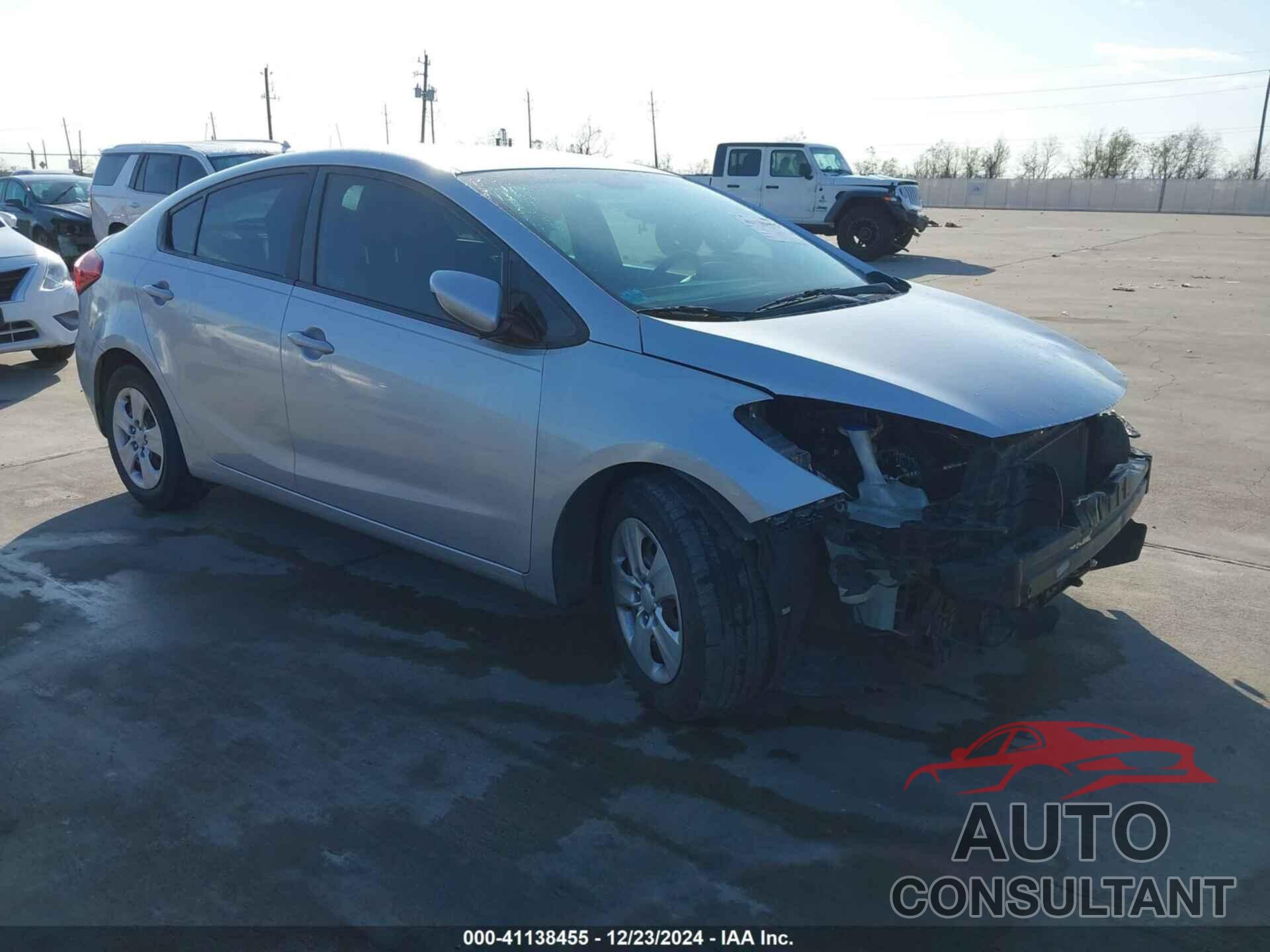 KIA FORTE 2016 - KNAFK4A65G5535656