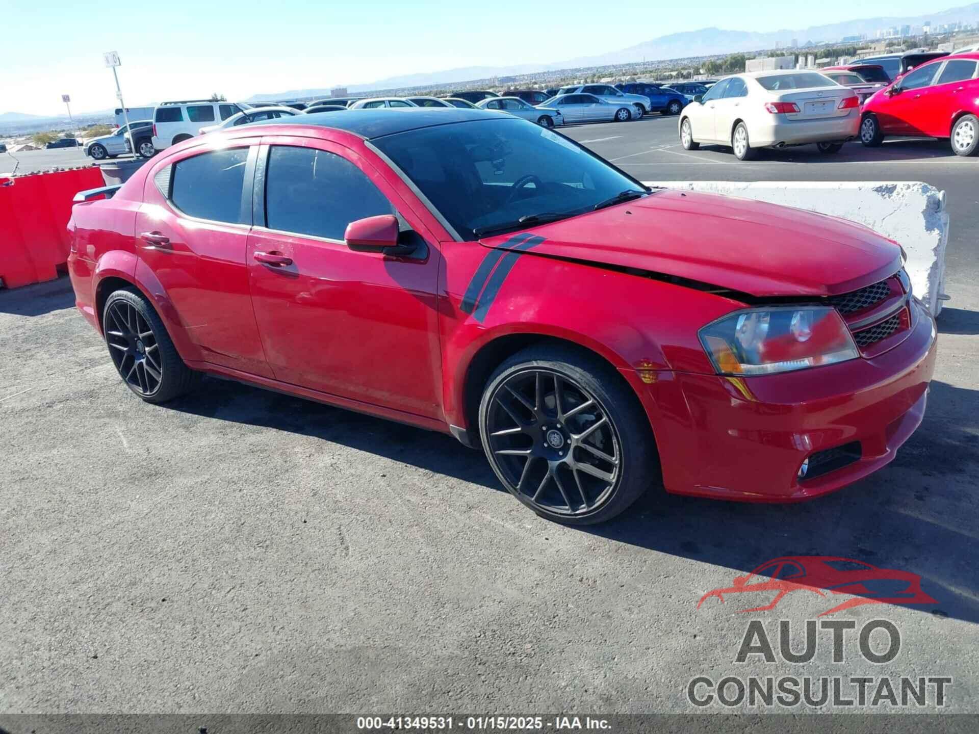 DODGE AVENGER 2013 - 1C3CDZCG9DN585401