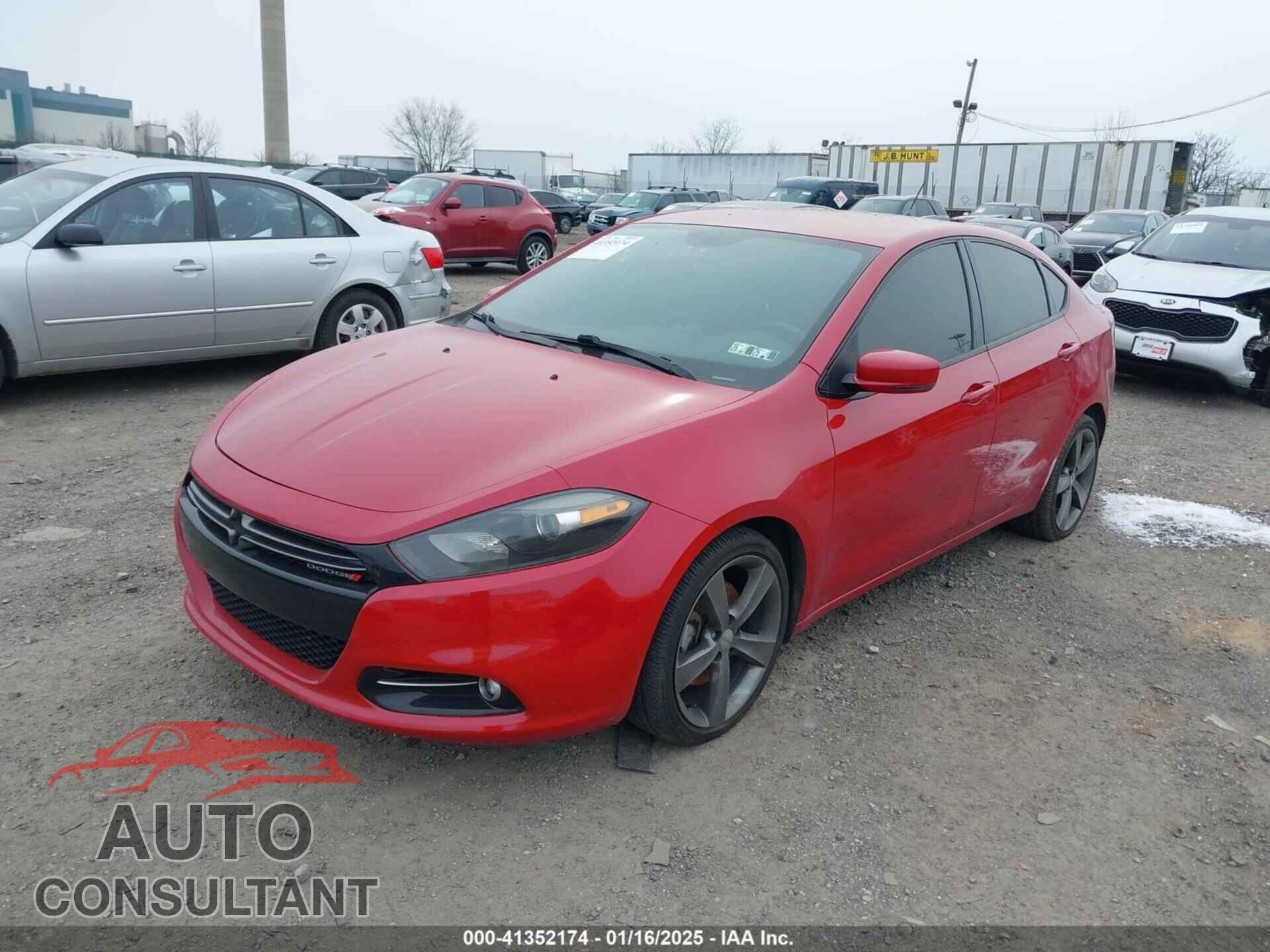 DODGE DART 2015 - 1C3CDFEB1FD227668