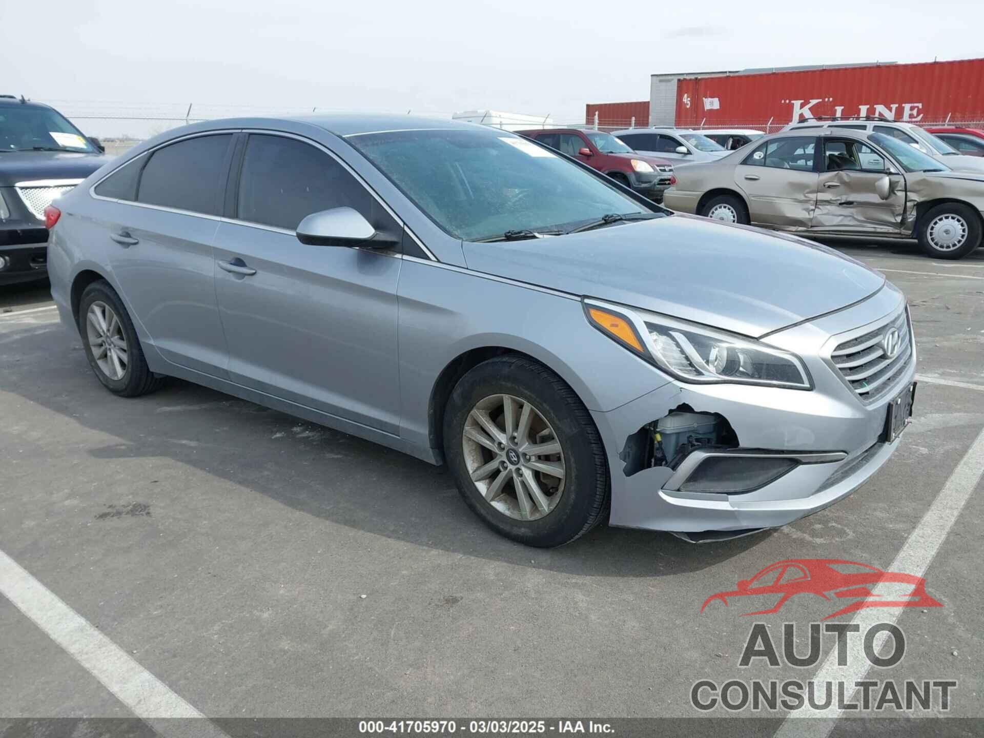 HYUNDAI SONATA 2017 - 5NPE24AFXHH504161