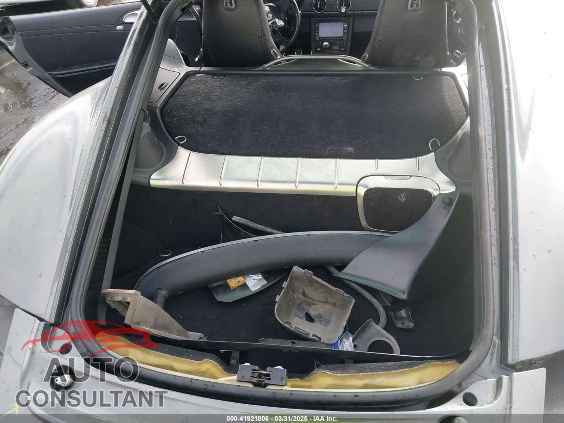 PORSCHE CAYMAN 2012 - WP0AA2A88CS760106