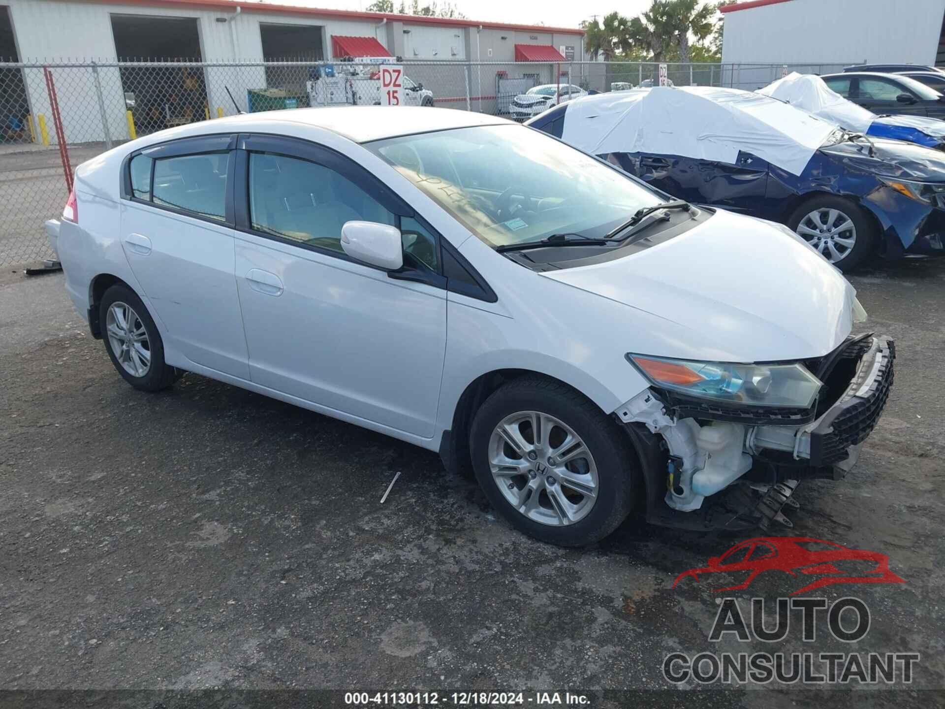 HONDA INSIGHT 2010 - JHMZE2H70AS038659