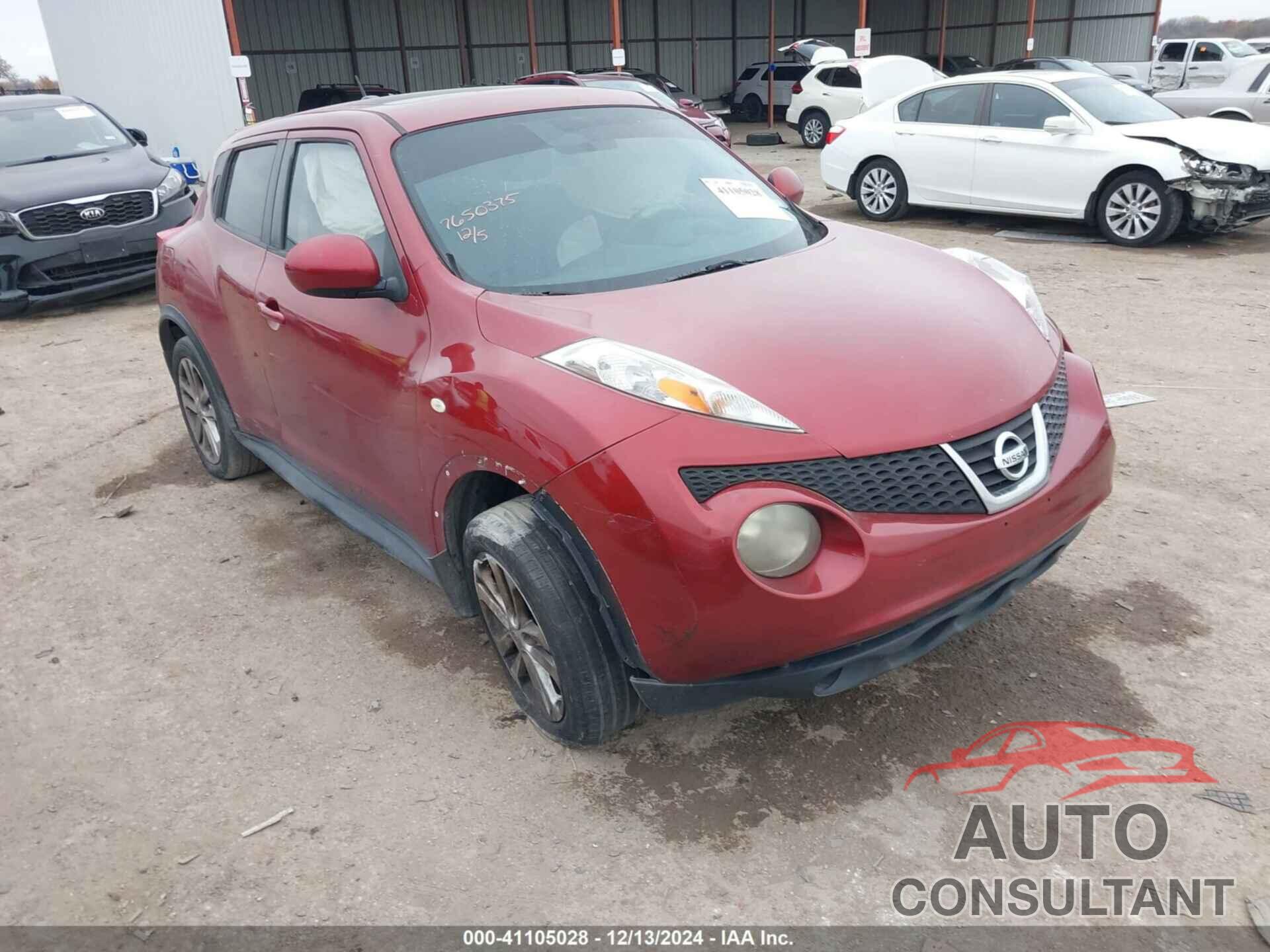 NISSAN JUKE 2012 - JN8AF5MV9CT125186